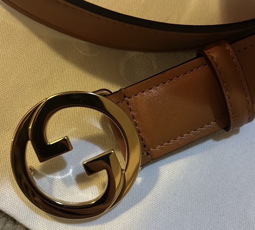 Gucci Gucci GG Interlocking G Blondie Belt size 110 Size 44 - 3 Thumbnail