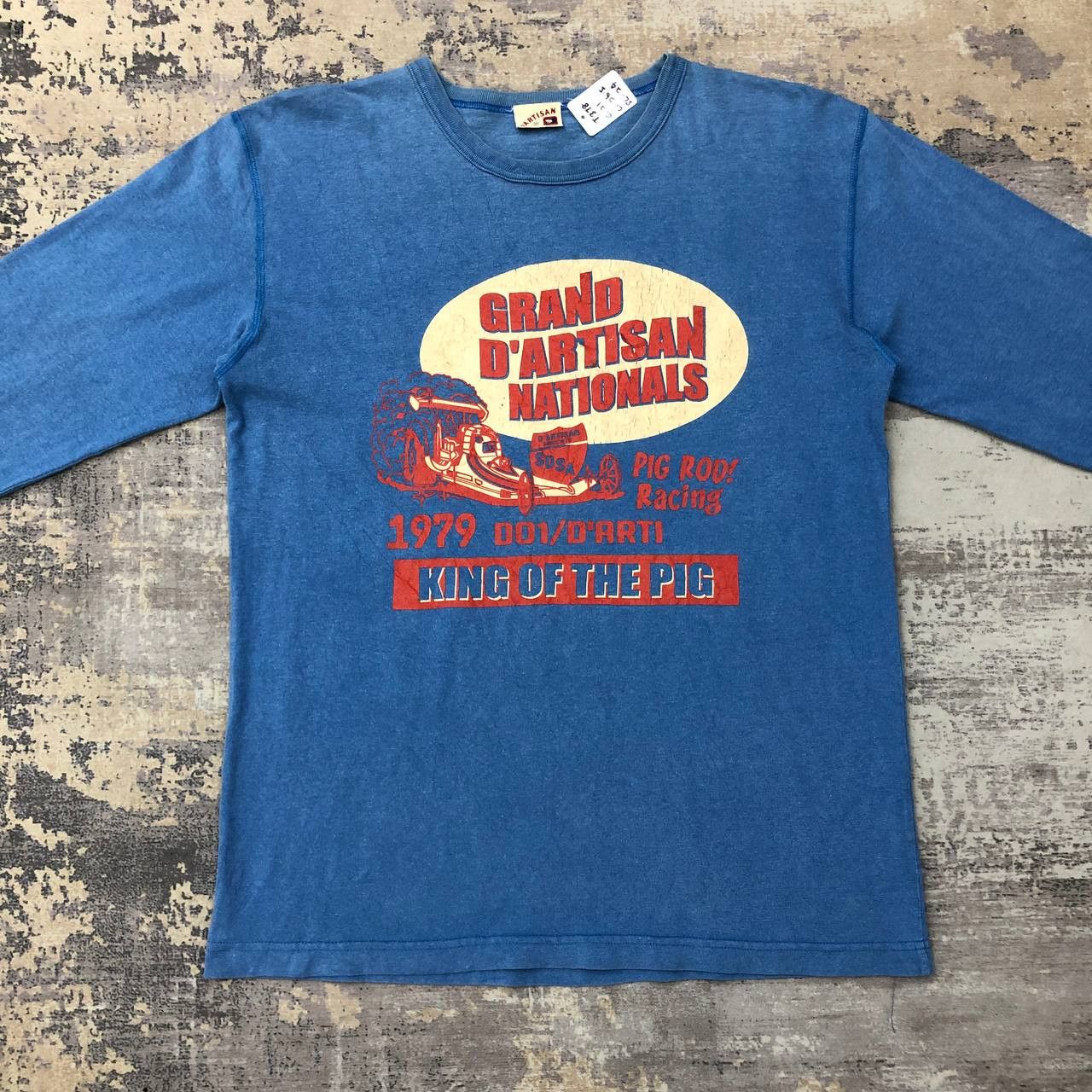 Studio D'Artisan T378 1979 STUDIO D ARTISAN PIG LONG SLEEVE TEE Size US M / EU 48-50 / 2 - 3 Thumbnail