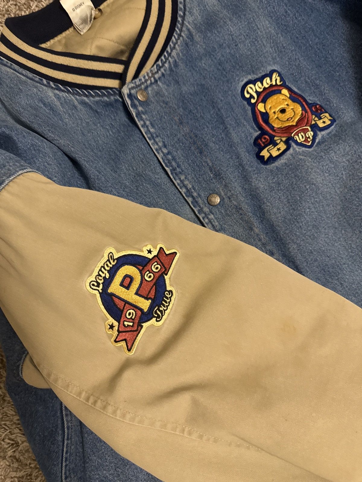 Disney Vintage Disney Pooh Bomber Jacket Size US XXL / EU 58 / 5 - 3 Thumbnail