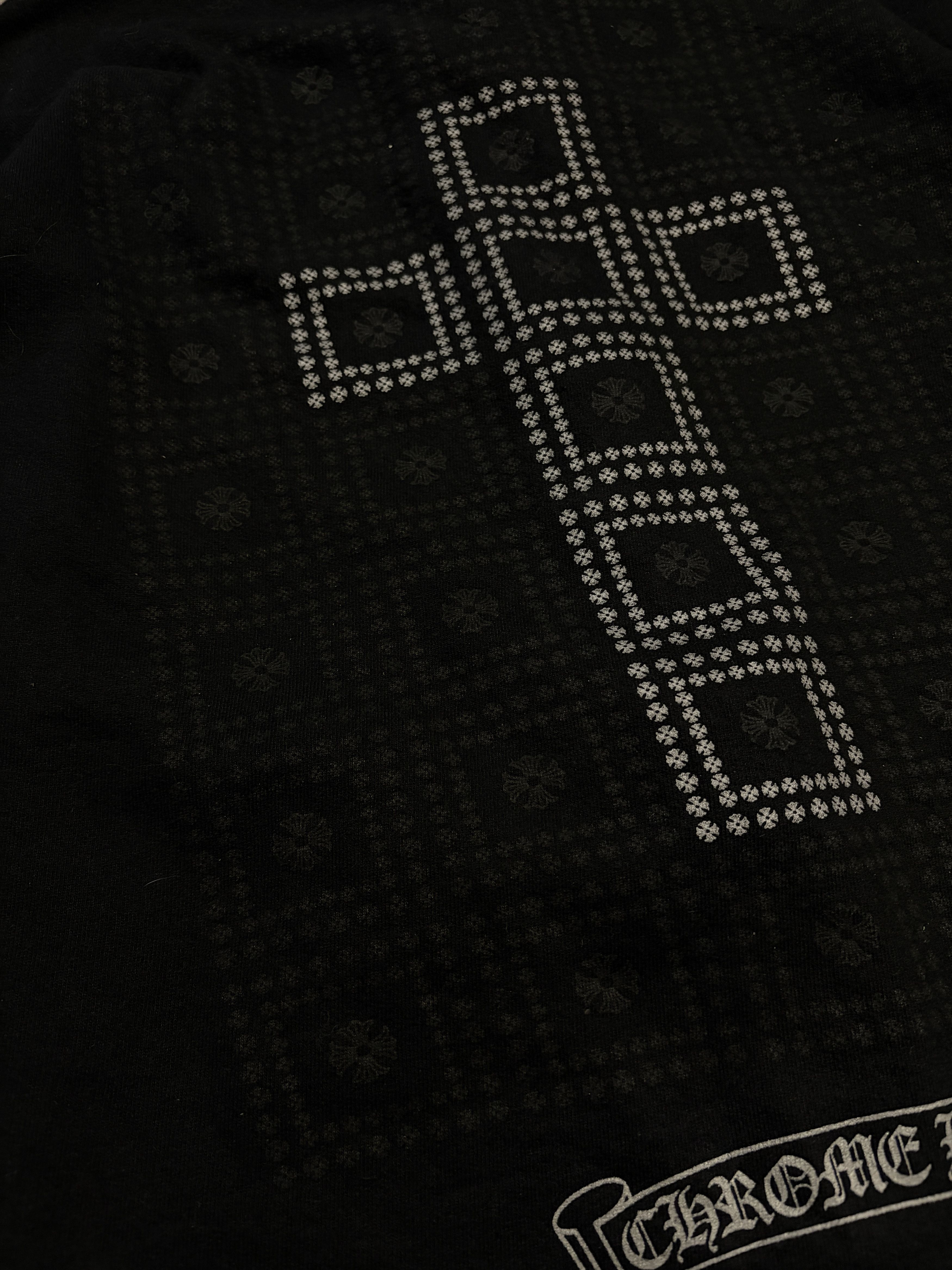 Chrome Hearts chrome hearts zip up hoodie cross Size US S / EU 44-46 / 1 - 7 Thumbnail