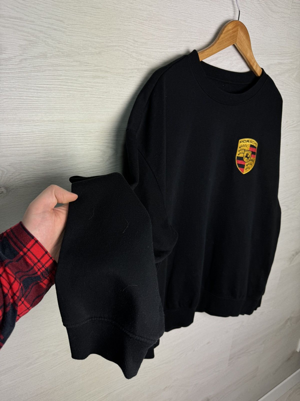 Vintage Vintage Porsche Logo Sweatshirt Racing Size US XL / EU 56 / 4 - 7 Thumbnail