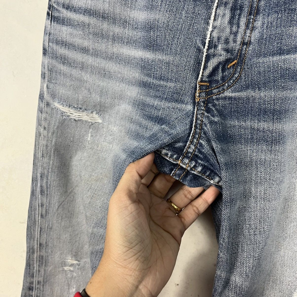 Levi's Vintage Levis Disressed Flare Denim Jeans Size US 30 / EU 46 - 12 Thumbnail