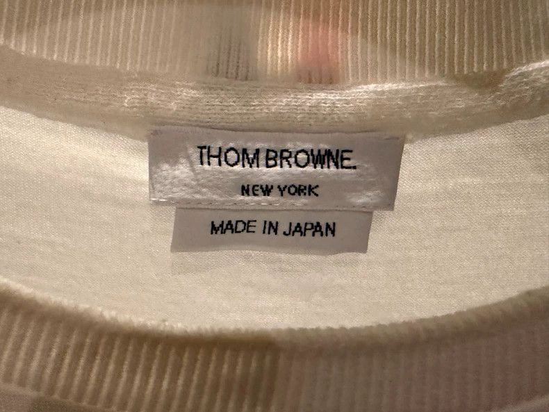Thom Browne Thom Browne Basic white short sleeves 2503-Nextarrow Size XS / US 0-2 / IT 36-38 - 3 Thumbnail