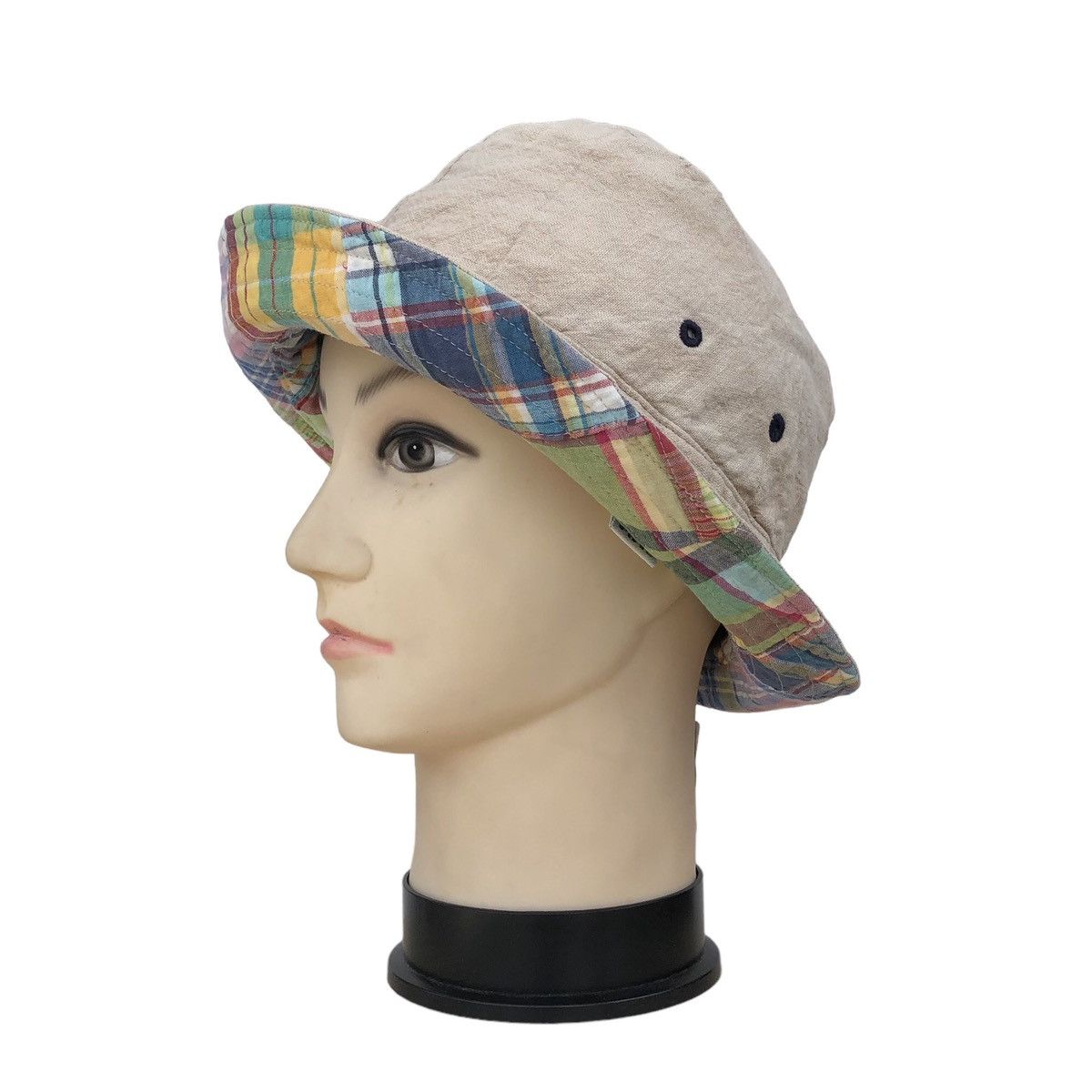 CA4LA CA4LA Patchwork Multicolour Reversible Safari Bucket Hat Size ONE SIZE - 8 Thumbnail