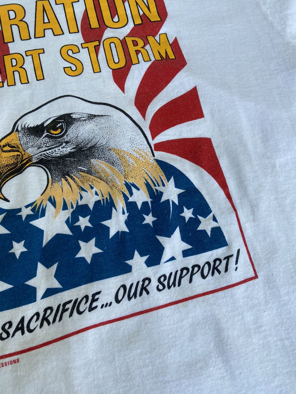 Vintage Vintage operation desert storm t shirt Size US XL / EU 56 / 4 - 4 Thumbnail