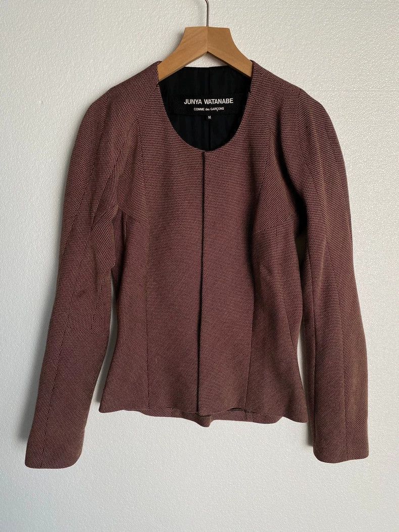 Junya Watanabe Junya Watanabe Junya Watanabe Wool Jacket with Unique Cut- Size US M / EU 48-50 / 2 - 1 Thumbnail