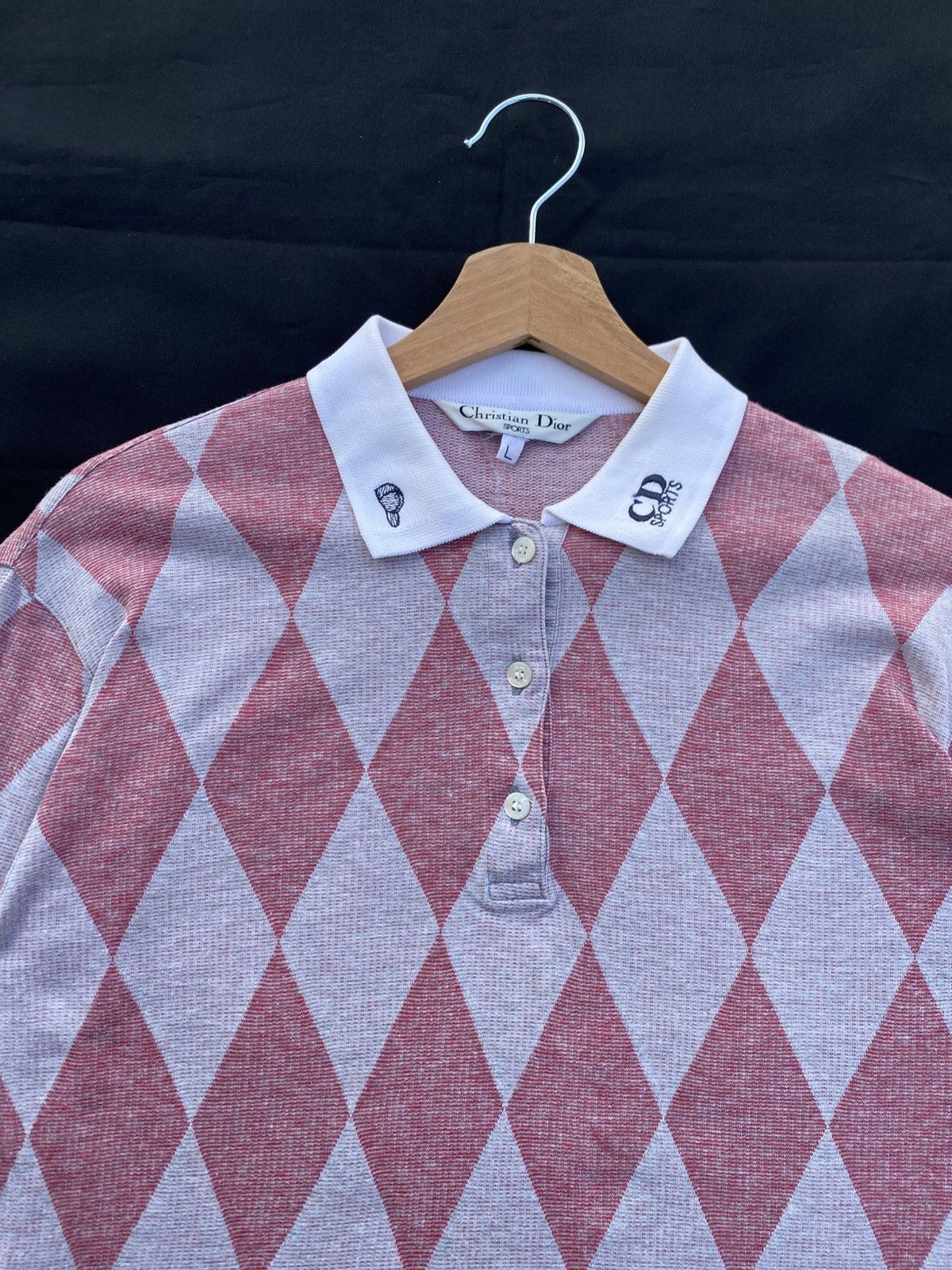 Christian Dior Monsieur Vintage Christian Dior Polo Sports Checked Longsleeve Shirt Size US M / EU 48-50 / 2 - 1 Thumbnail