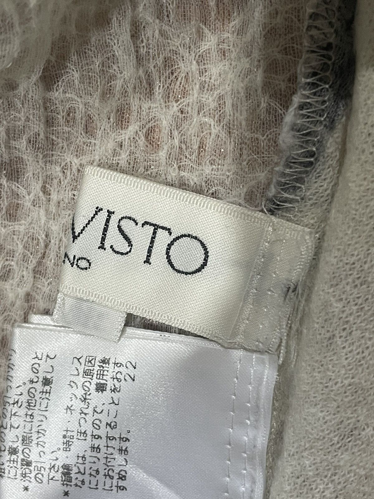 Japanese Brand Imprevisto mesh tops Size XS / US 0-2 / IT 36-38 - 5 Thumbnail