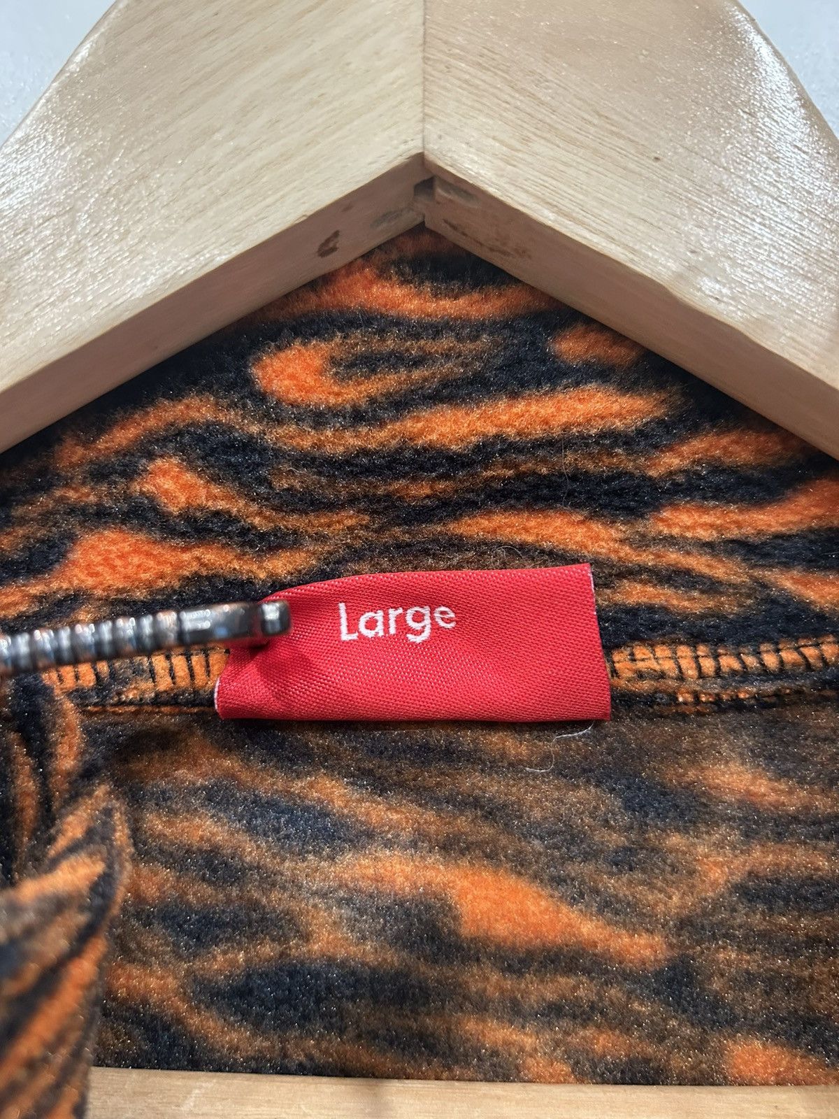 Supreme Supreme FW21 Polartec Half Zip Pullover “Tiger” Size Large Size US L / EU 52-54 / 3 - 4 Thumbnail