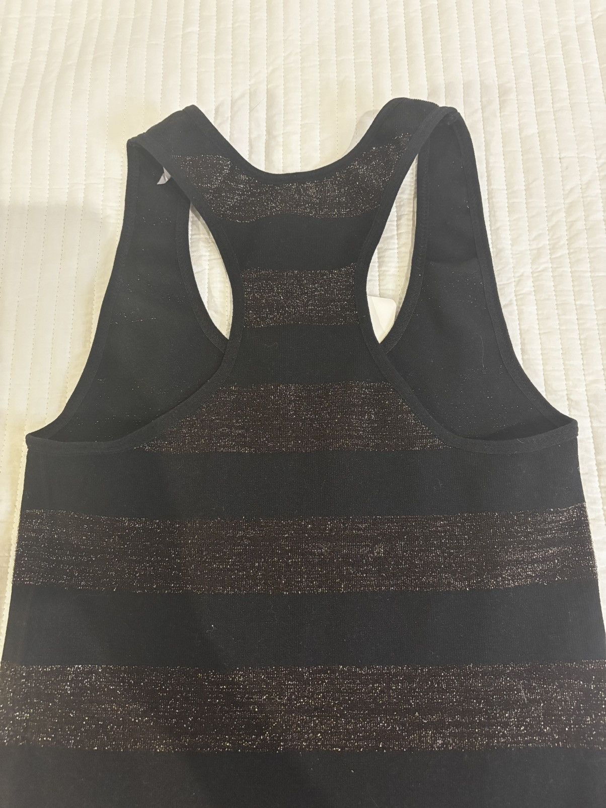 Other Black & gold Tank Top.wt922 Size XS / US 0-2 / IT 36-38 - 6 Thumbnail