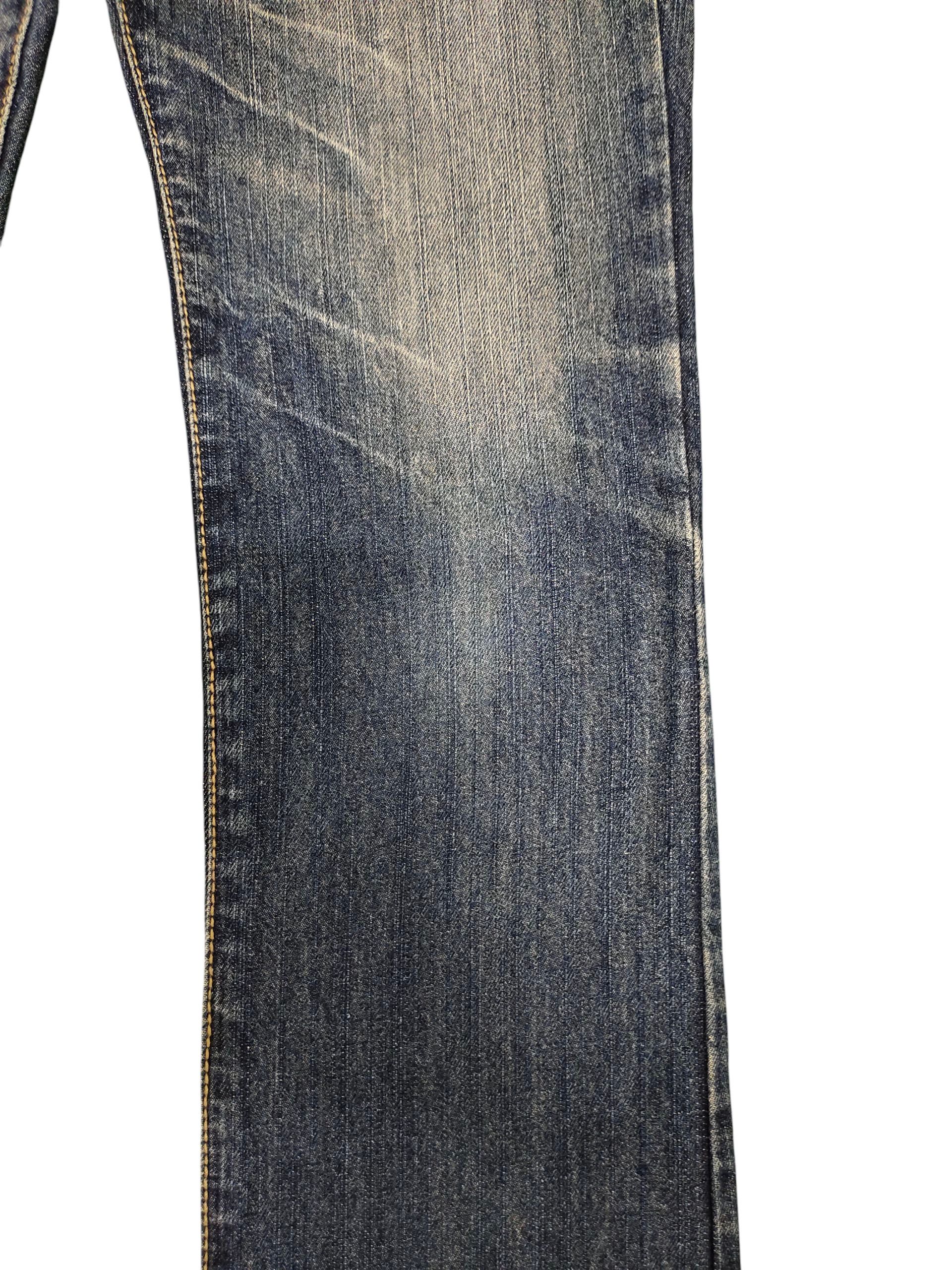 Comme des Garcons × Undercover Vintage Clef De Sol Japan Clawmark Distress Denim Jeans Size US 30 / EU 46 - 3 Thumbnail