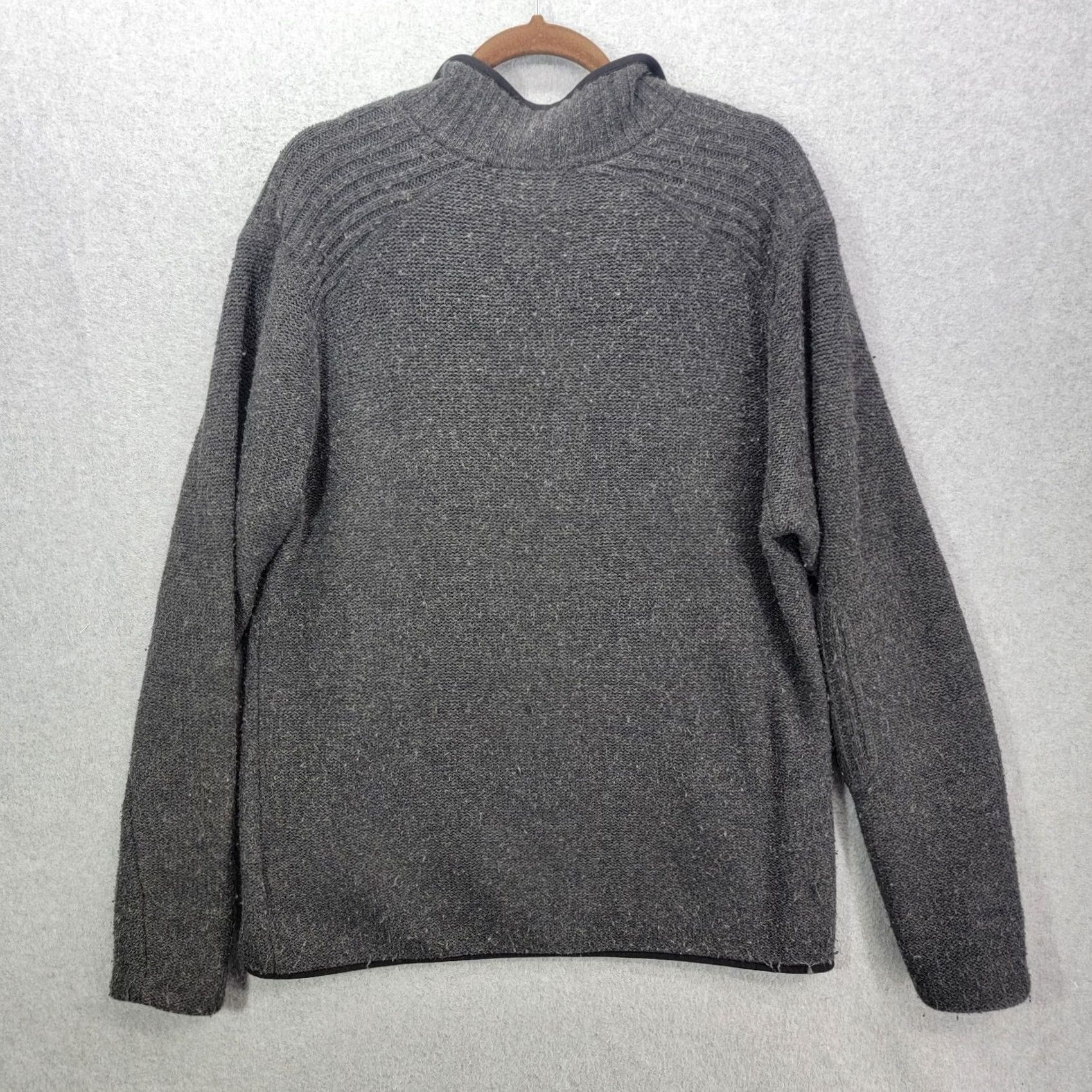 Eddie Bauer Vintage Eddie Bauer Sweater Shirt Mens M Gray 1/4 Zip Long Sleeve 90s Pullover Japan Size US M / EU 48-50 / 2 - 6 Thumbnail