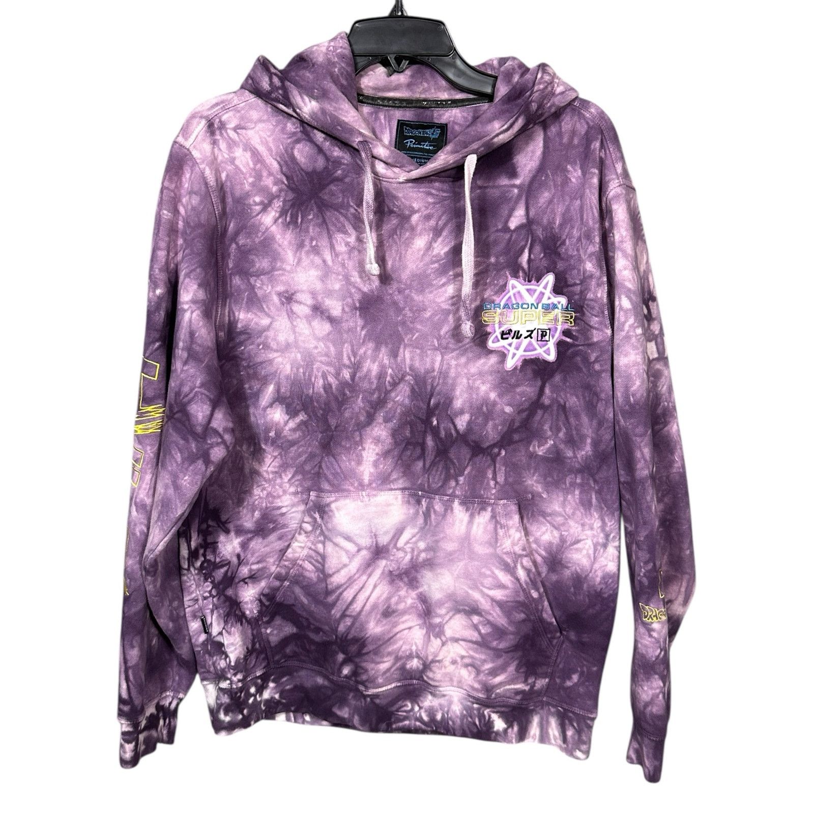 Primitive Primitive x Dragon Ball Super Beerus Tie-Dye Hoodie Size M Size US M / EU 48-50 / 2 - 2 Thumbnail