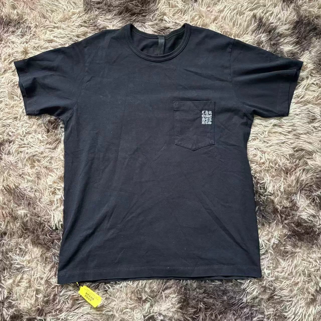Chrome Hearts Chrome Hearts Black Sanskrit Embroidered Tee Size US L / EU 52-54 / 3 - 1 Thumbnail