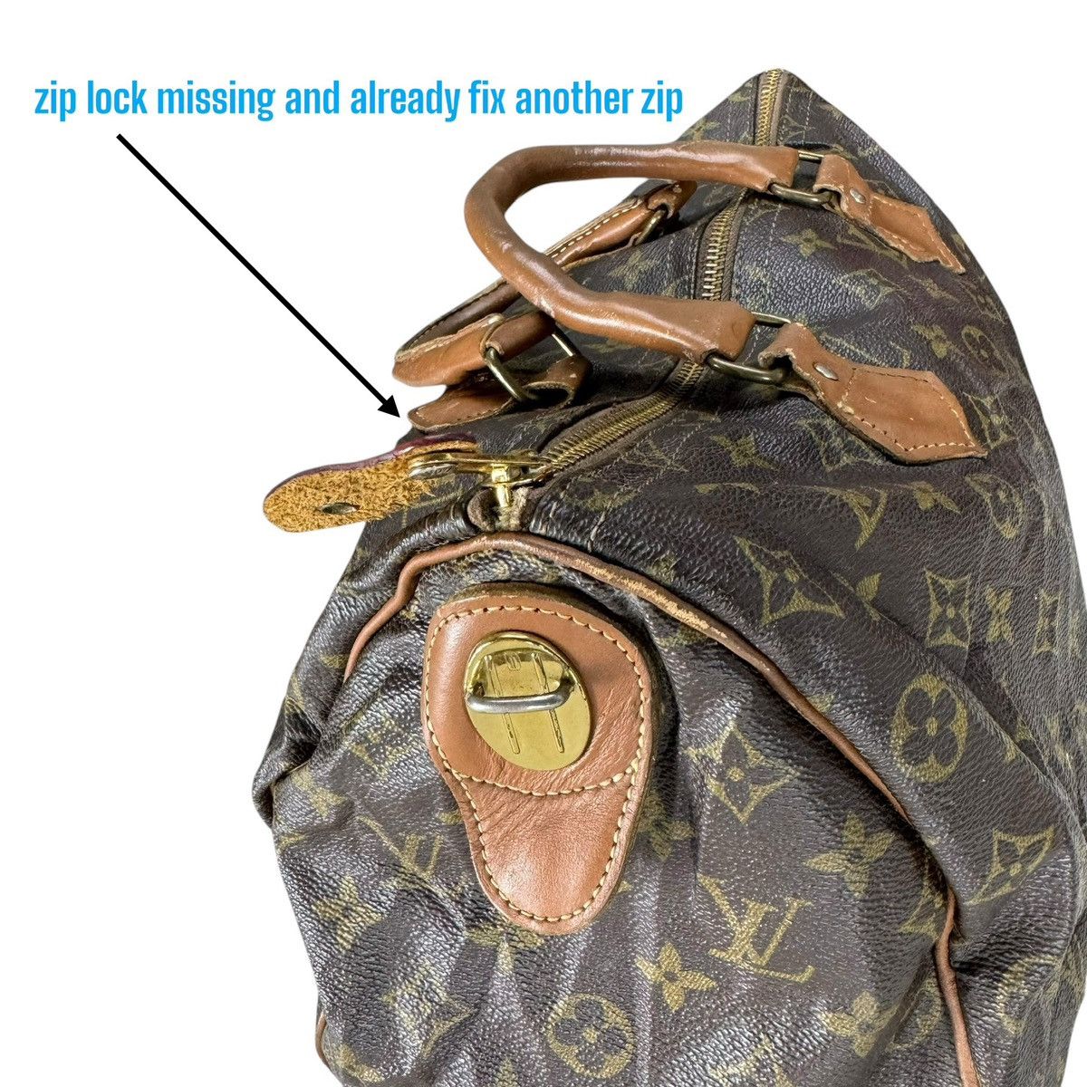 Louis Vuitton 🔥70s LOUIS VUITTON MONOGRAM SPEEDY HANDBAG Size ONE SIZE - 10 Thumbnail