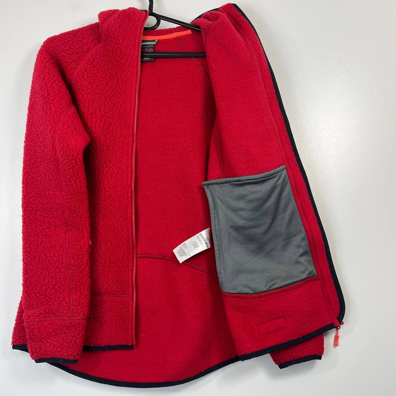 Rab Rab Womens Sherpa Fleece Jacket Red Full Zip Outdoor Uk 8 Size S / US 4 / IT 40 - 3 Thumbnail