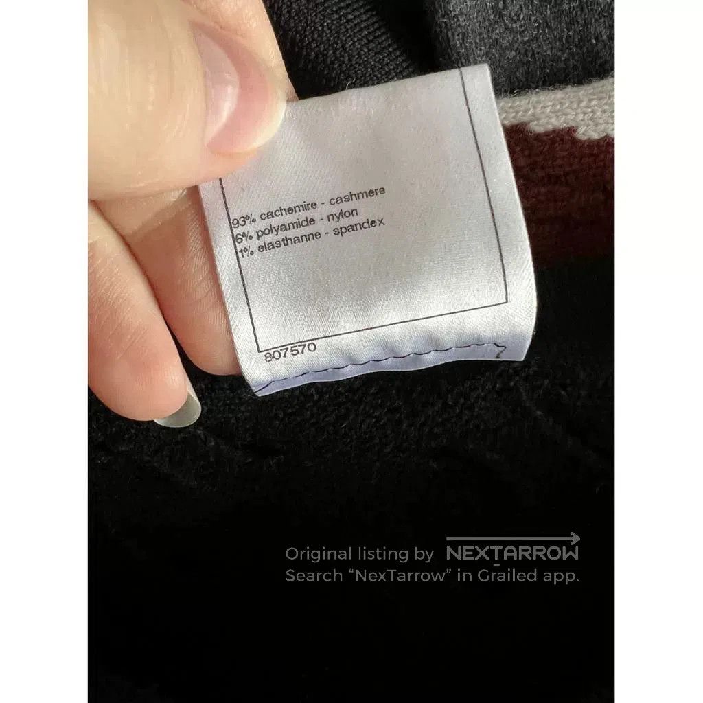 Chanel Chanel Black Baby Doll Cashmere Dress. Size XS / US 0-2 / IT 36-38 - 5 Thumbnail