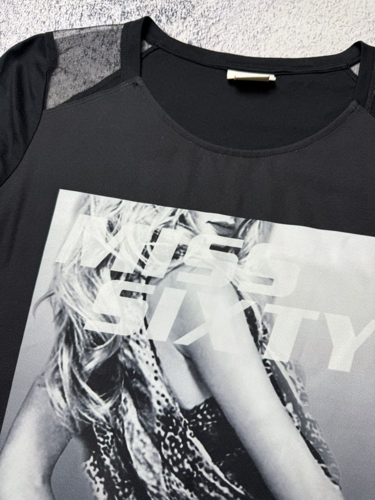 Miss Sixty Vintage Miss Sixty Sexy Logo Girl Gun Tee Y2K Awant Garde Size M / US 6-8 / IT 42-44 - 6 Thumbnail