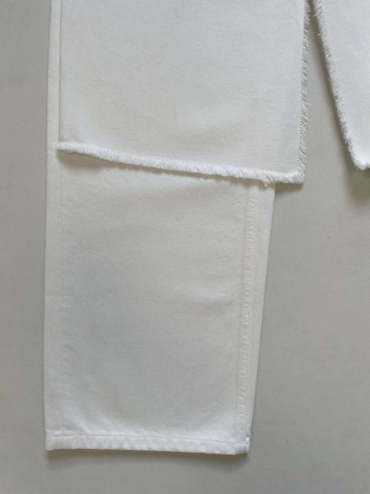 Dries Van Noten Wide Leg Double Layer ‘Skirt’ Denim Jeans Size US 32 / EU 48 - 14 Thumbnail