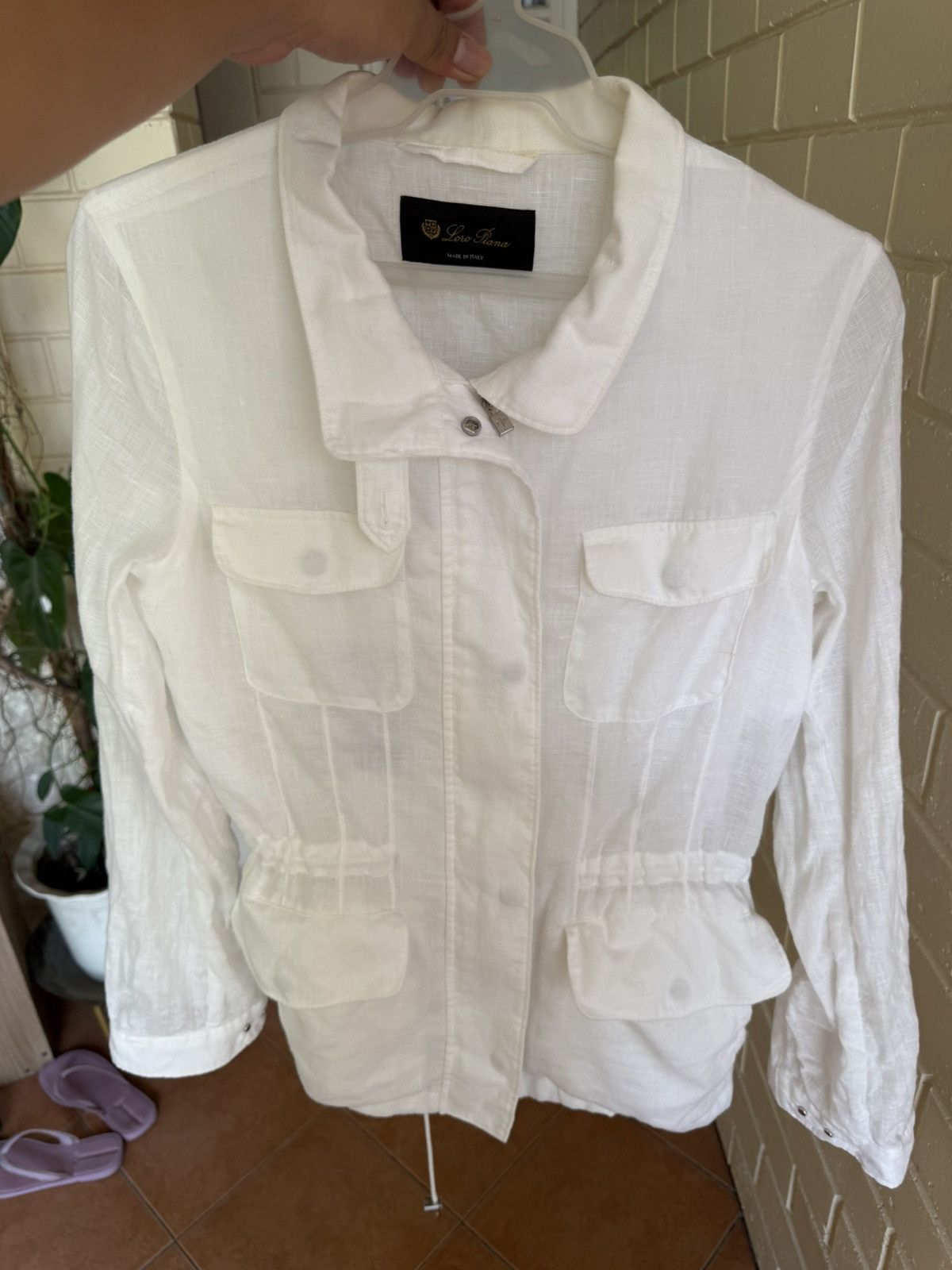 Loro Piana Loro Piana Travellers Jacket Linen Size XS / US 0-2 / IT 36-38 - 1 Thumbnail