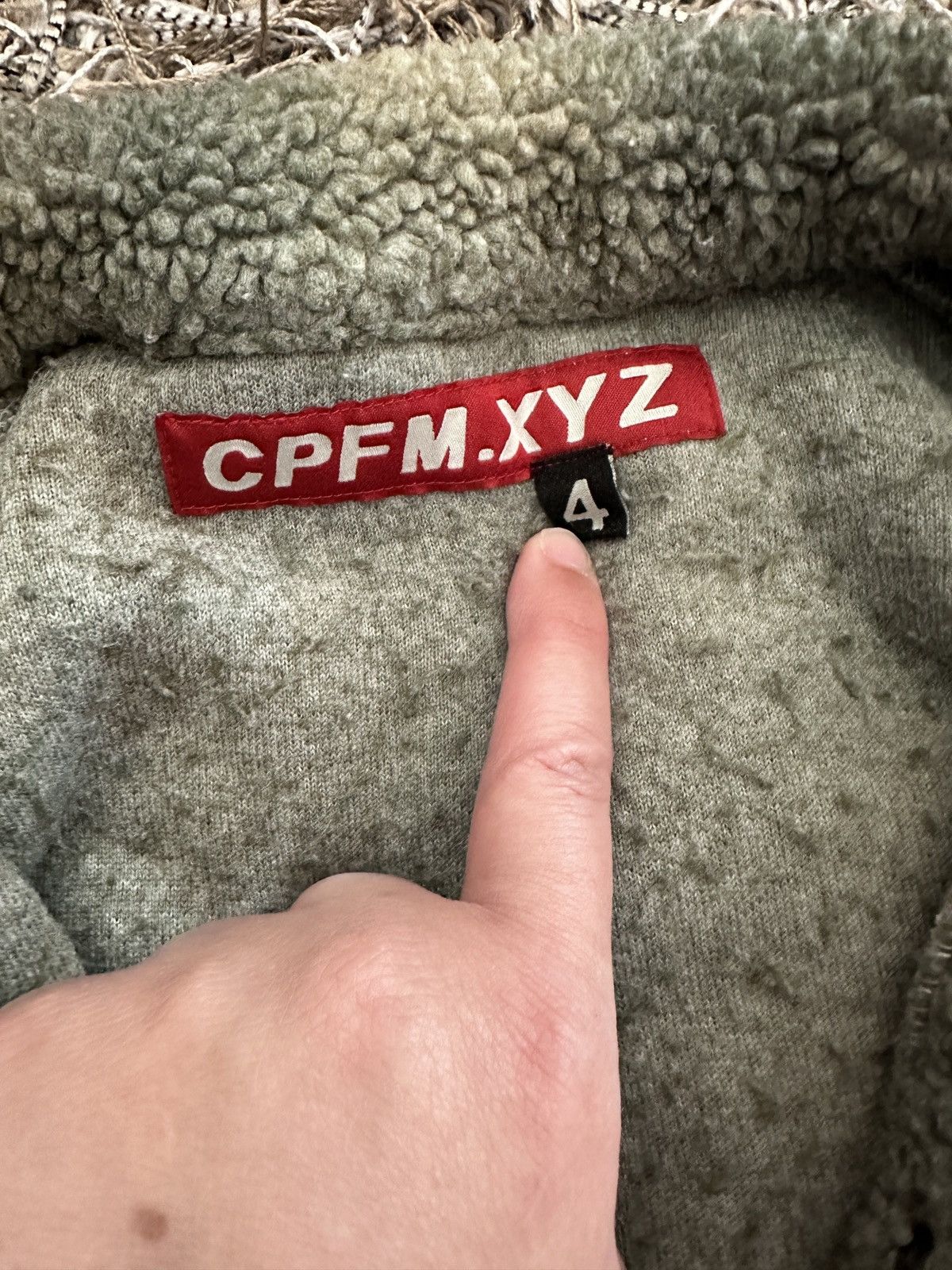 Cactus Plant Flea Market CPFM Swamp Fleece Japan Made Size US XL / EU 56 / 4 - 5 Thumbnail