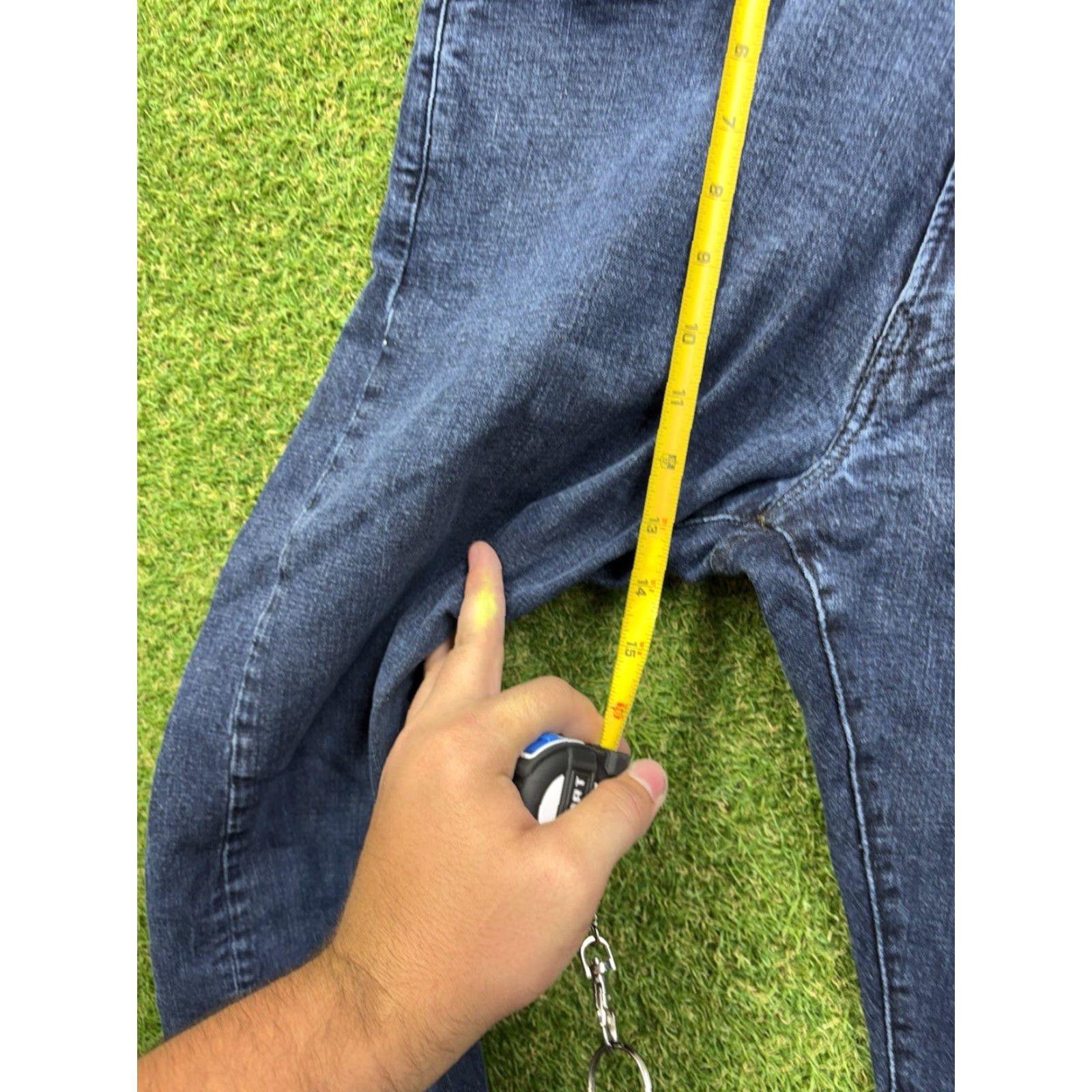 Polo Ralph Lauren Polo Ralph Lauren Jeans Mens 34x32 Straight Leg Dark Denim Casual Stretch Preppy Size US S / EU 44-46 / 1 - 4 Thumbnail