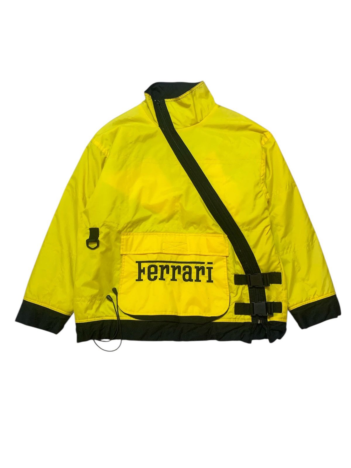 Ferrari Vintage Ferrari Puffer Assymetric Jacket Nismo Leyton TRD Size US L / EU 52-54 / 3 - 1 Thumbnail