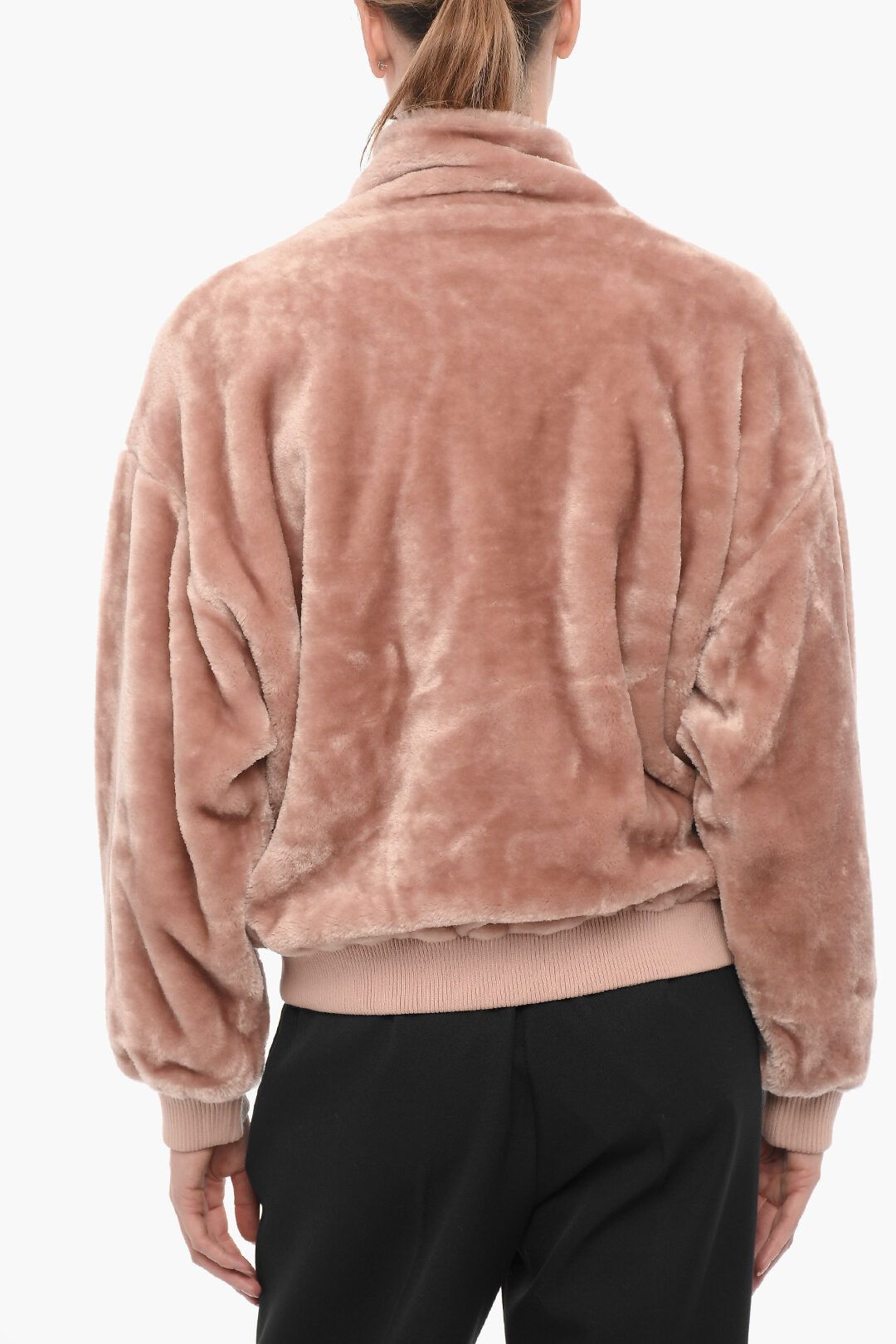 Ugg og1mm0824 Laken Jacket With Zip Closure in Beige Size L / US 10 / IT 46 - 2 Thumbnail
