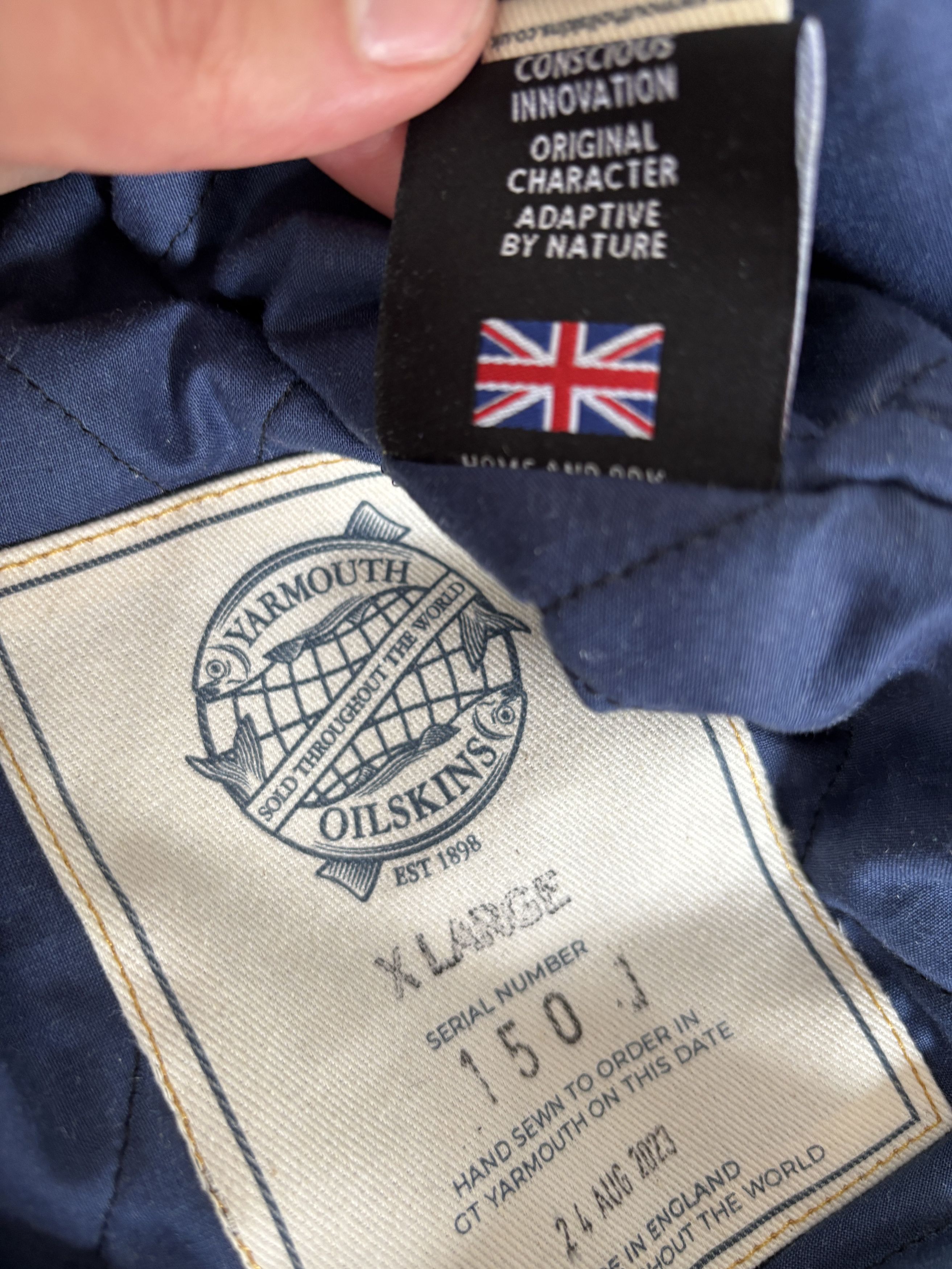 No Man Walks Alone Yarmouth Oilskins Explorer Anorak Size US XL / EU 56 / 4 - 5 Thumbnail