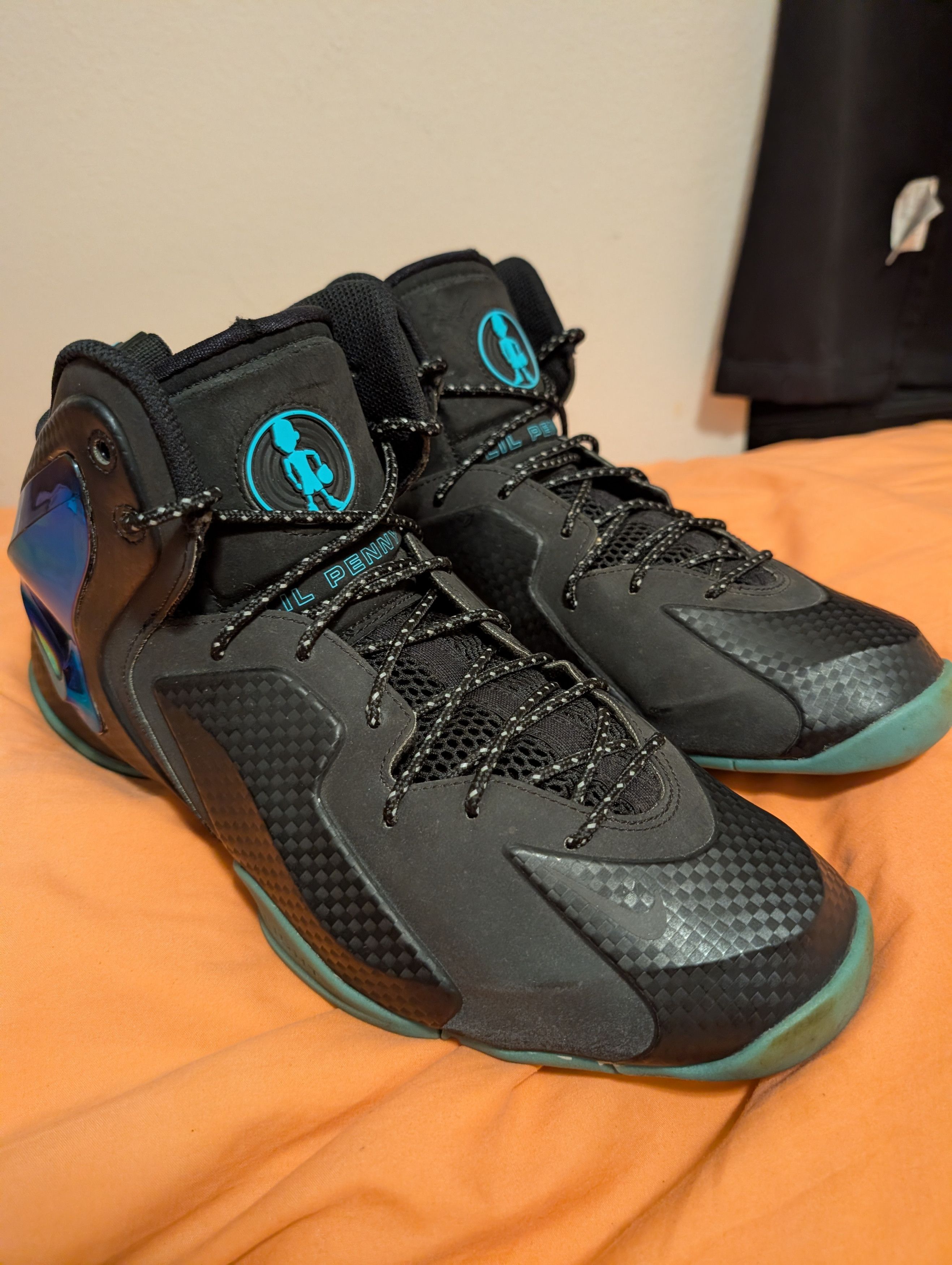Nike Nike Lil Penny Posite " Hyper Jade " 2014 Size US 10.5 / EU 43-44 - 7 Thumbnail