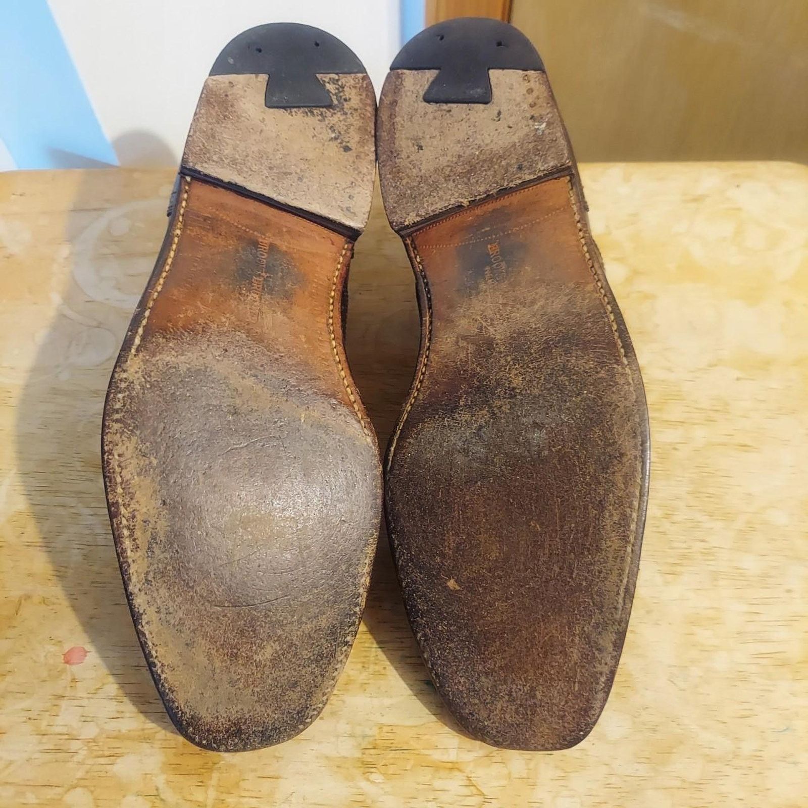 Brooks Brothers Alden Brooks Brothers A764 Men's US 8 D Leather Oxford Shoes Size US 8 / EU 41 - 8 Thumbnail