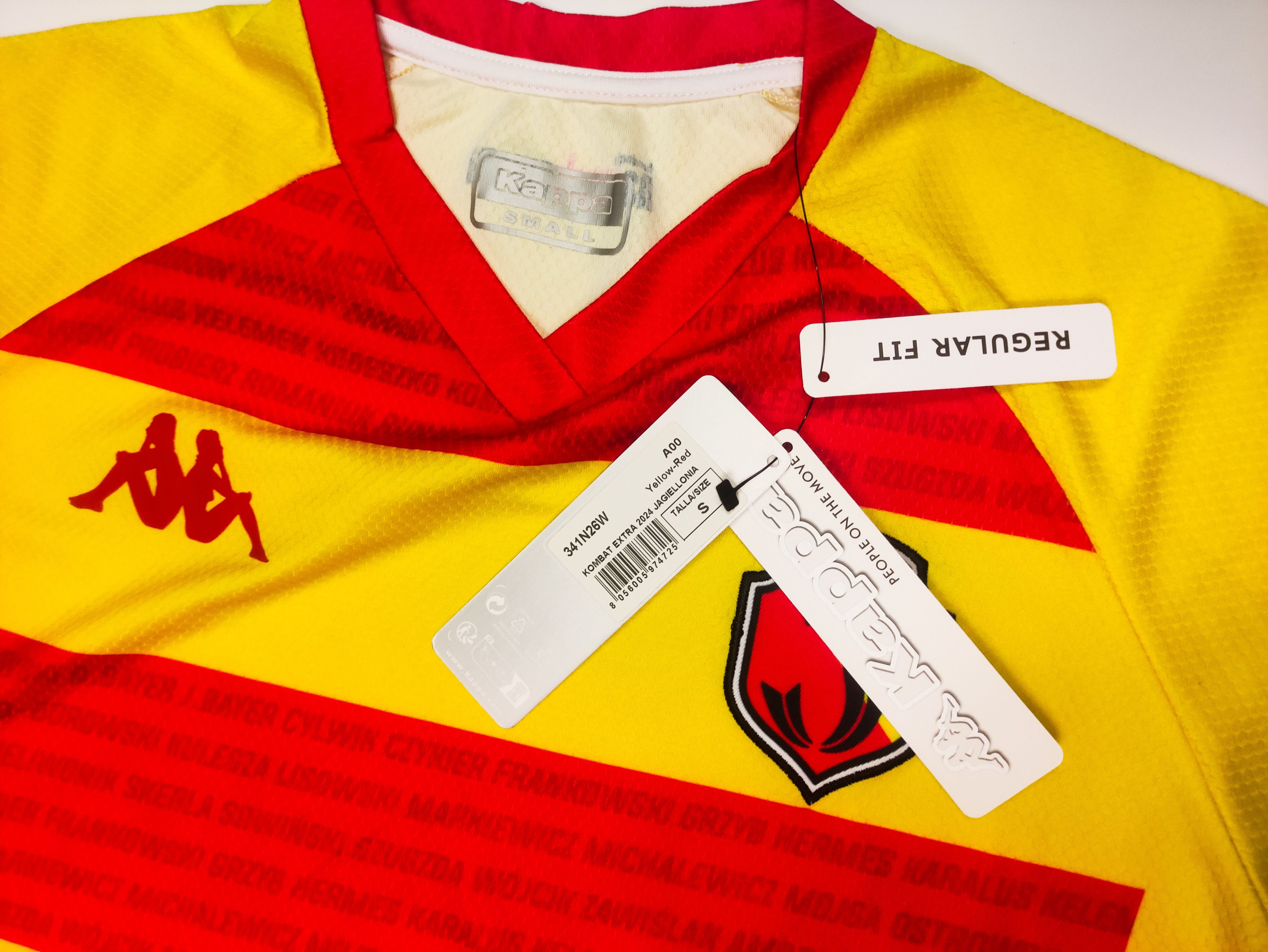 Kappa Jagiellonia Białystok 2023 2024 Kappa Home Shirt Size US S / EU 44-46 / 1 - 4 Thumbnail