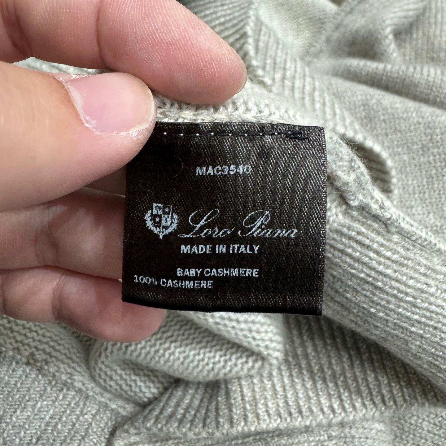 Loro Piana Loro Piana Half-Zip Cashmere Knit Sweater 58 Size US XXL / EU 58 / 5 - 3 Thumbnail