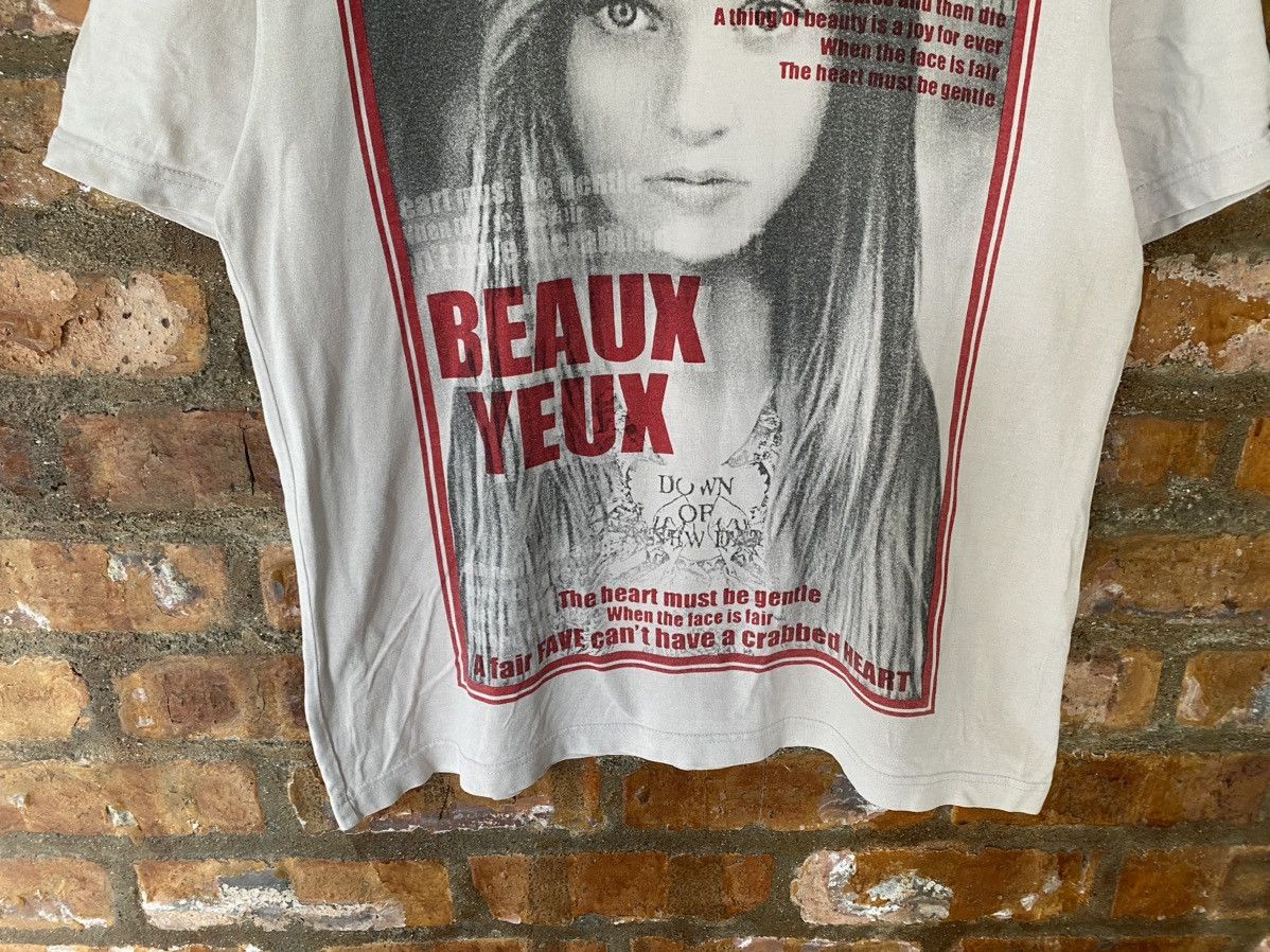 Hysteric Glamour 2000s Modish Style Japan France Poem tee Size US M / EU 48-50 / 2 - 4 Thumbnail