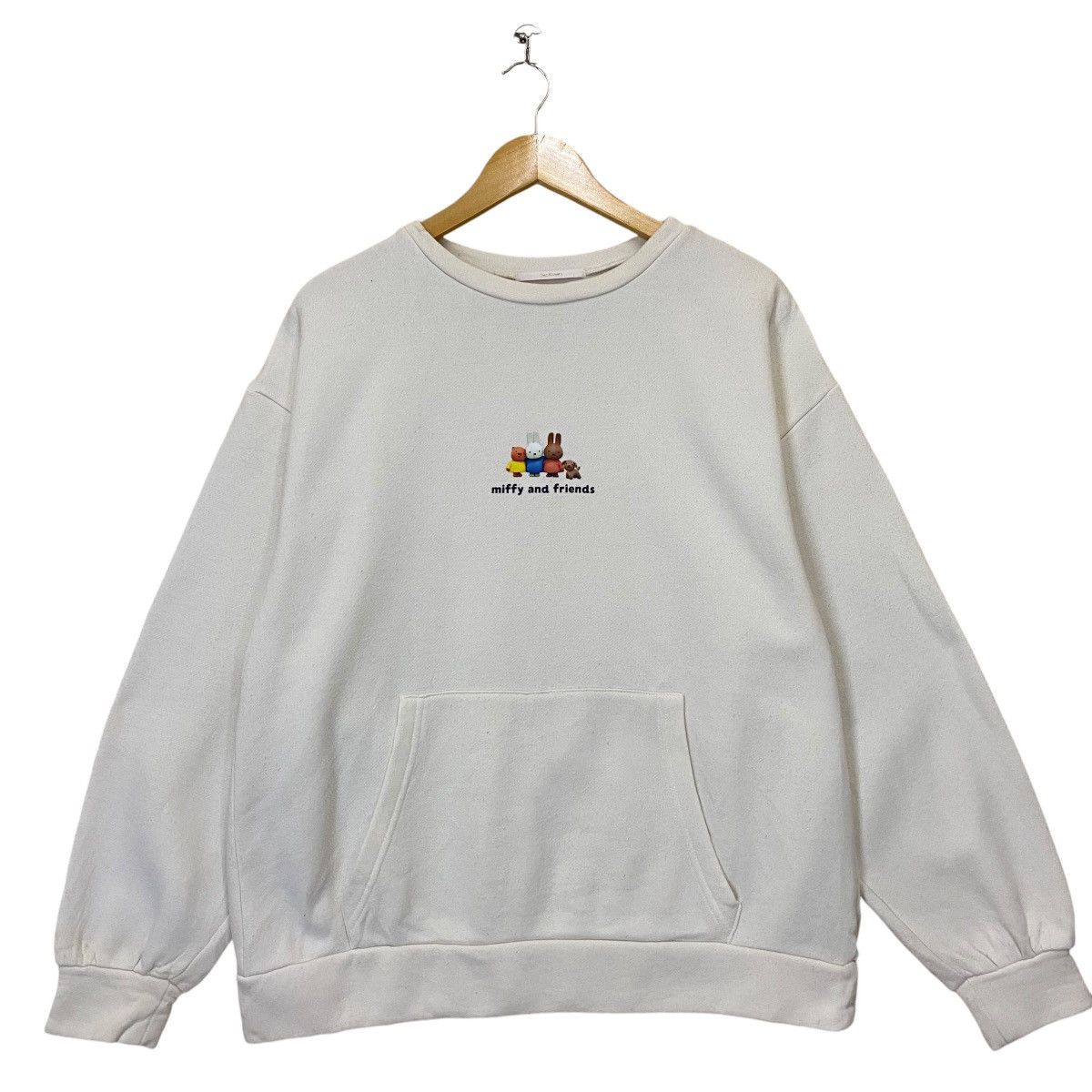 Anime × Japanese Brand MIFFY AND FRIEND BIG LOGO CREWNECK SWEATSHIRT Size US M / EU 48-50 / 2 - 7 Thumbnail