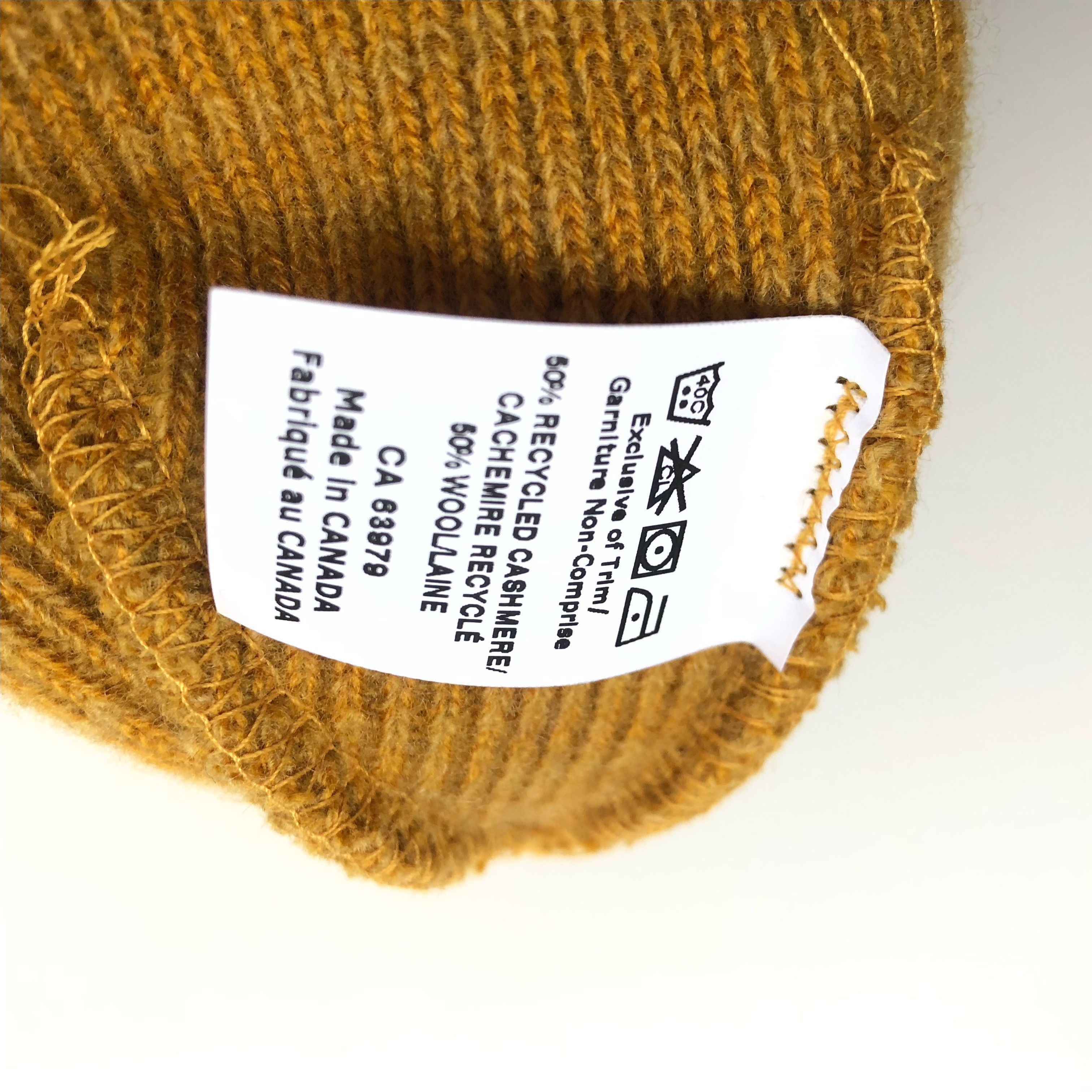 Other Cashmere/Merino Wool Blend BLANK Beanie Size ONE SIZE - 4 Thumbnail