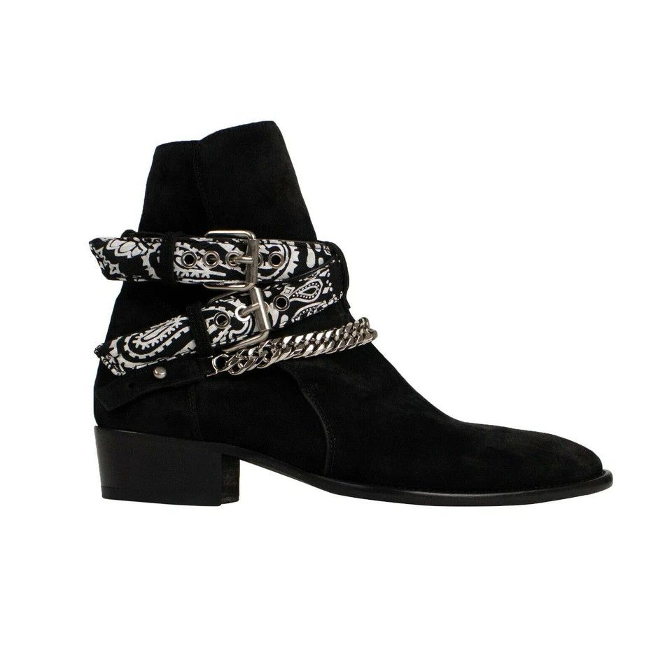 Amiri o1y0425 Ankle Boots in Black Size US 5 / IT 35 - 1 Thumbnail
