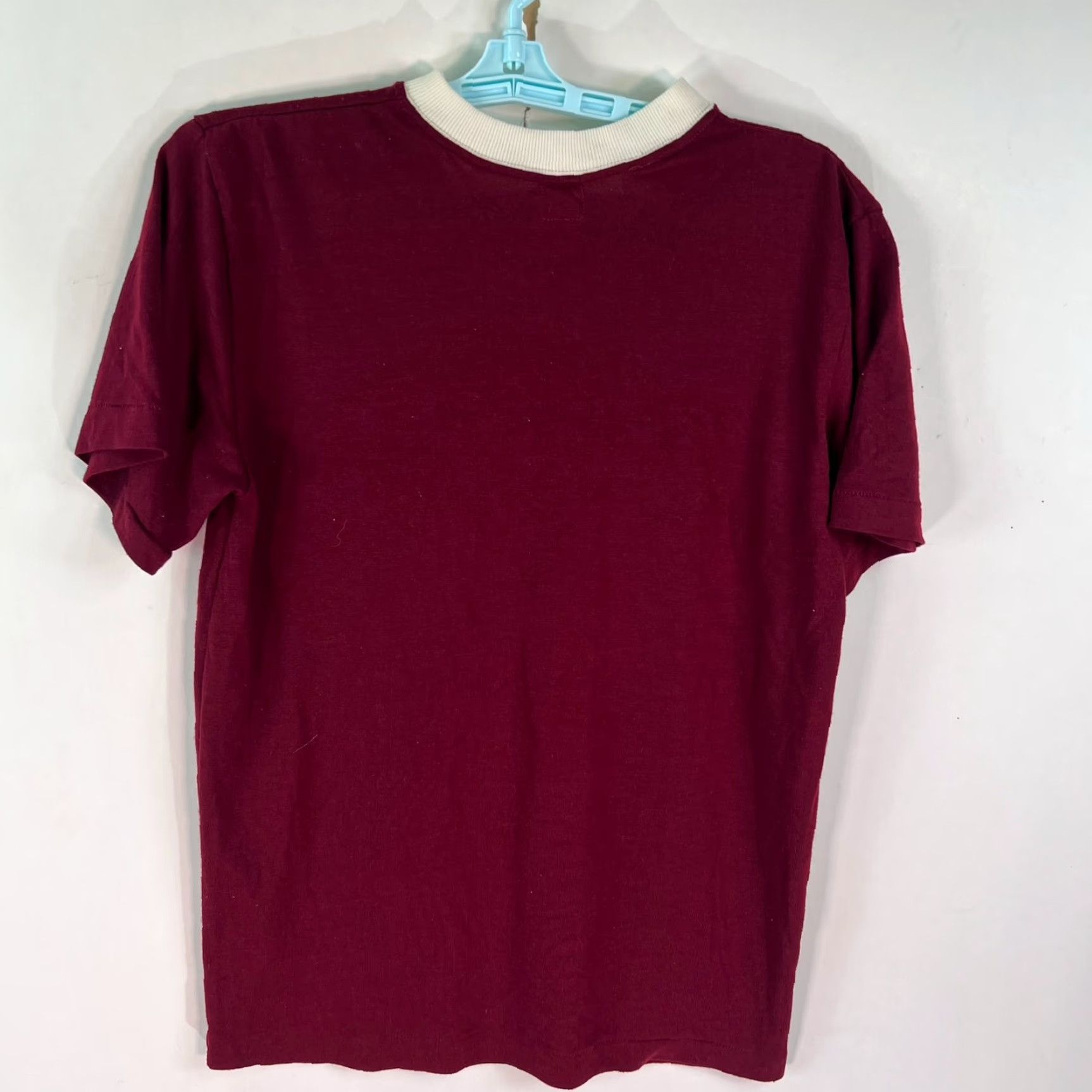 Vintage VINTAGE MSU Football Shirt Mens Size M Red Graphic 70s 80s Single Stitch Tee Football Mens Shirt MSU Red Graphic 70s 80s Size US M / EU 48-50 / 2 - 3 Thumbnail