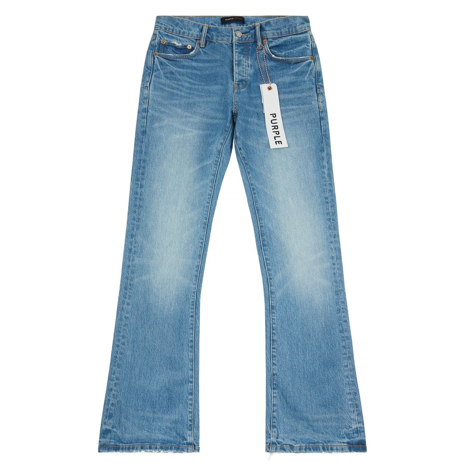 Purple Brand Purple Brand Wax Blue Jeans Size US 32 / EU 48 - 1 Thumbnail
