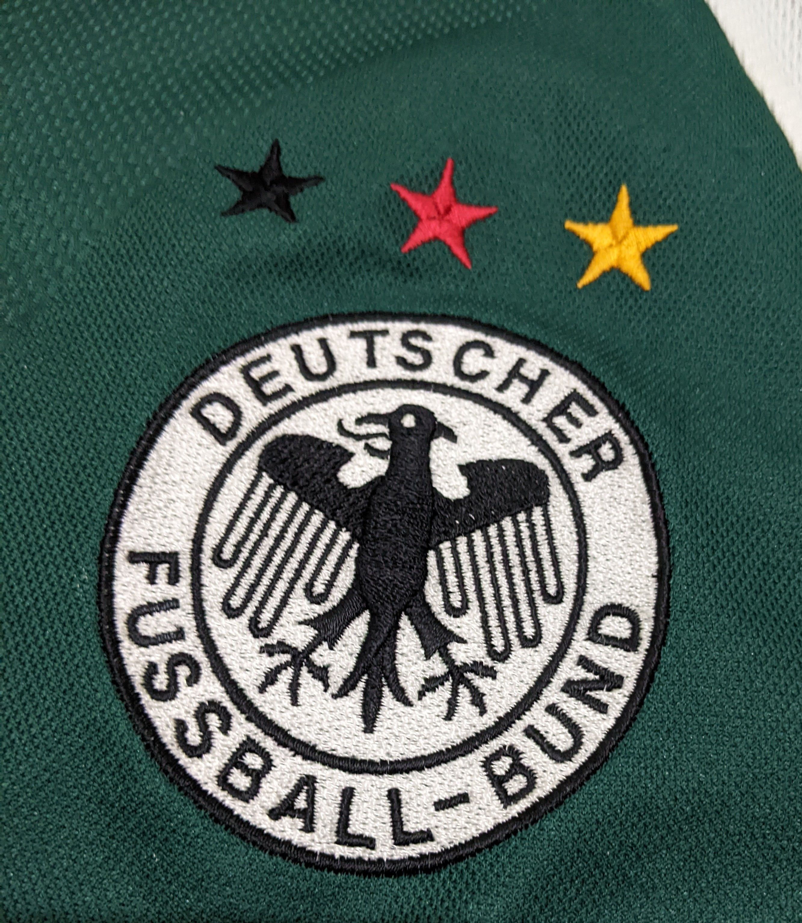 Adidas Germany away 2000 euro cup Scholl Jersey football shirt Size US XL / EU 56 / 4 - 5 Thumbnail