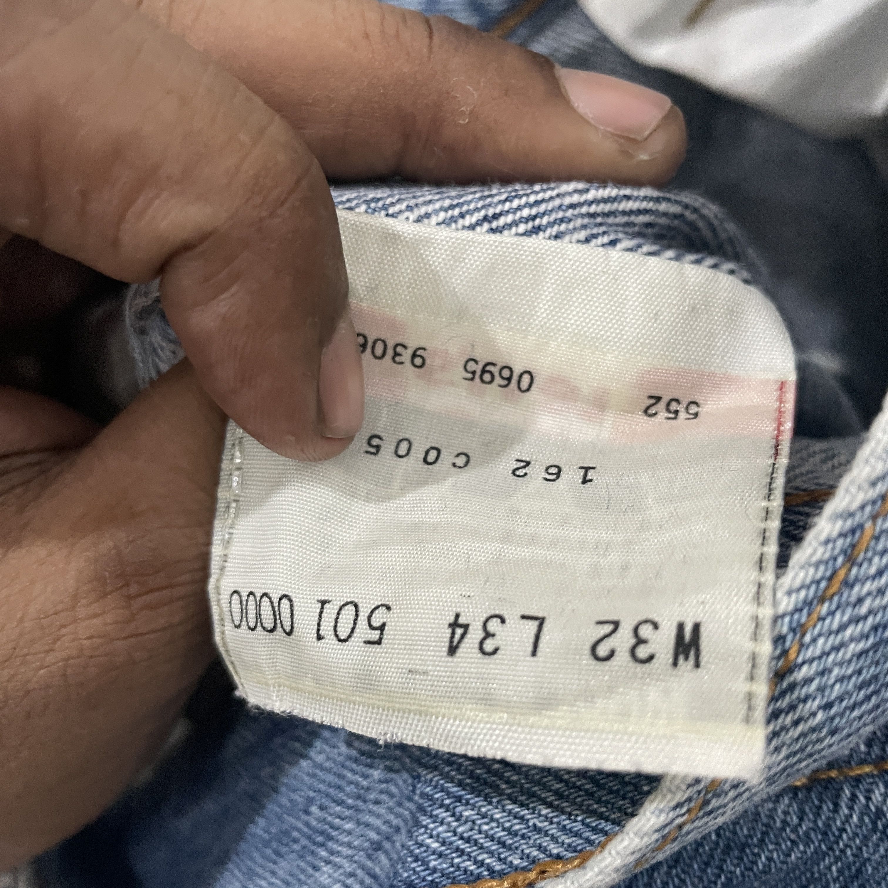 Levi's Vintage 90s Levis 501XX Denim Jeans Size US 30 / EU 46 - 6 Thumbnail