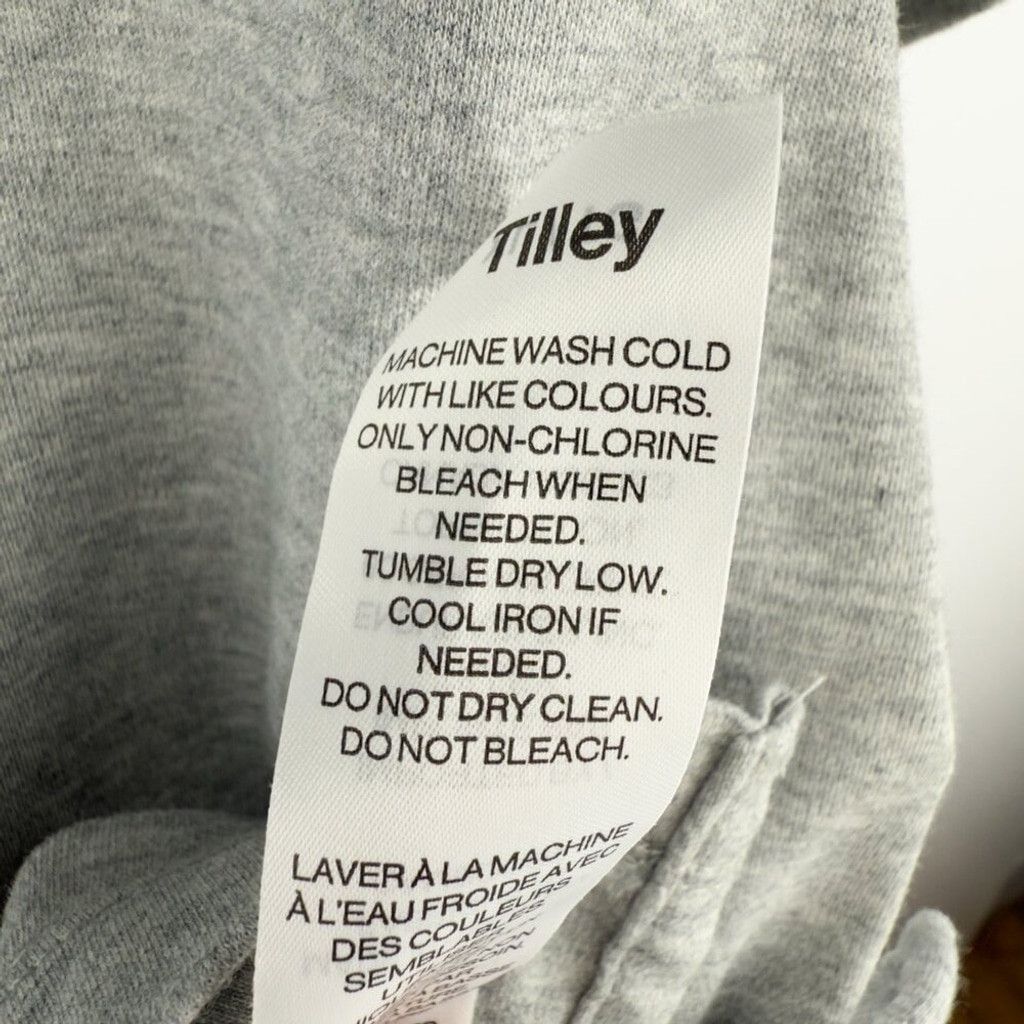 Tilley TILLEY Cotton Short Sleeves 3 Buttons Gray Polo Shirt Sz XL Size US XL / EU 56 / 4 - 10 Thumbnail