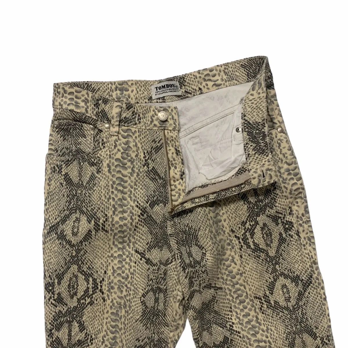 Beauty Beast 🔥 GRAILS 🔥 Top Classics Tomboy W29 L30 Art Snake Pants Size US 29 - 6 Thumbnail