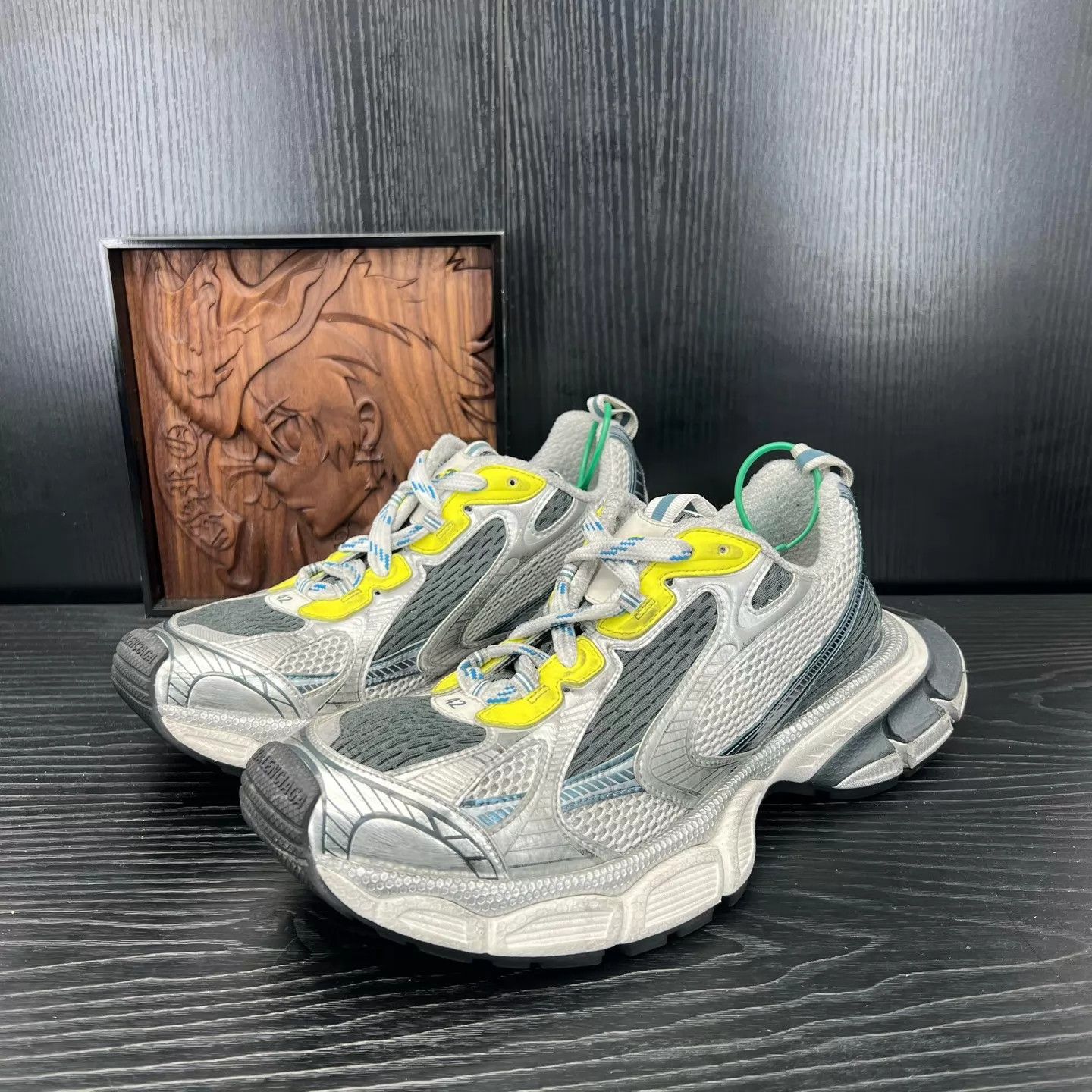 Balenciaga Balenciaga 3xl Gray Blue Size US 9 / EU 42 - 1 Thumbnail
