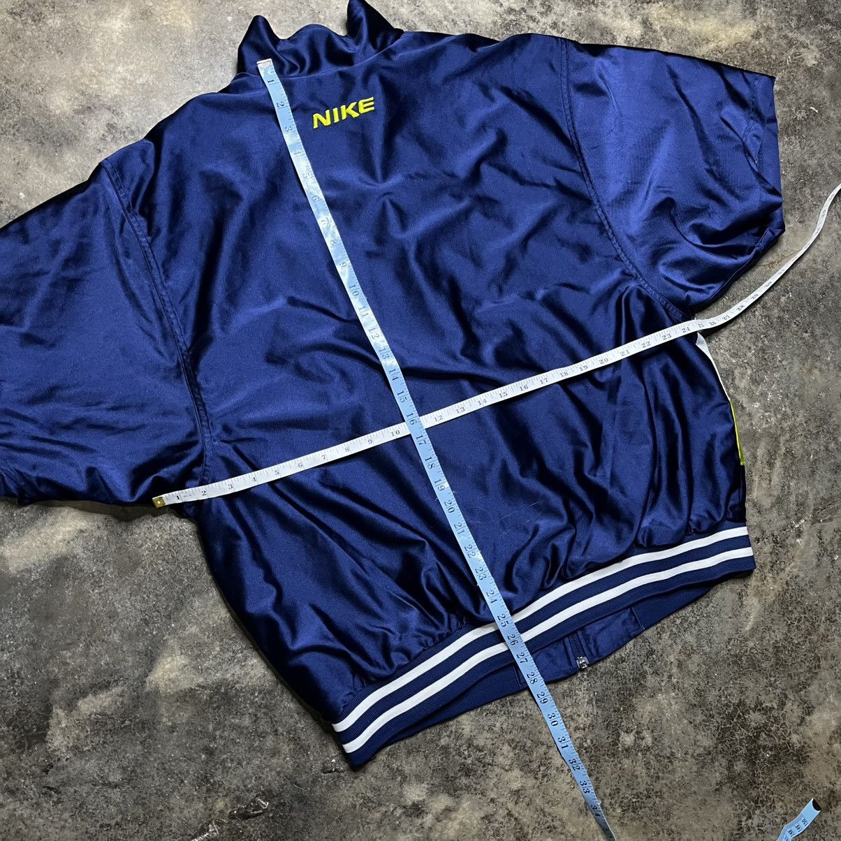 Vintage vintage 90s nike basketball zip up warm up jersey Size US L / EU 52-54 / 3 - 6 Thumbnail