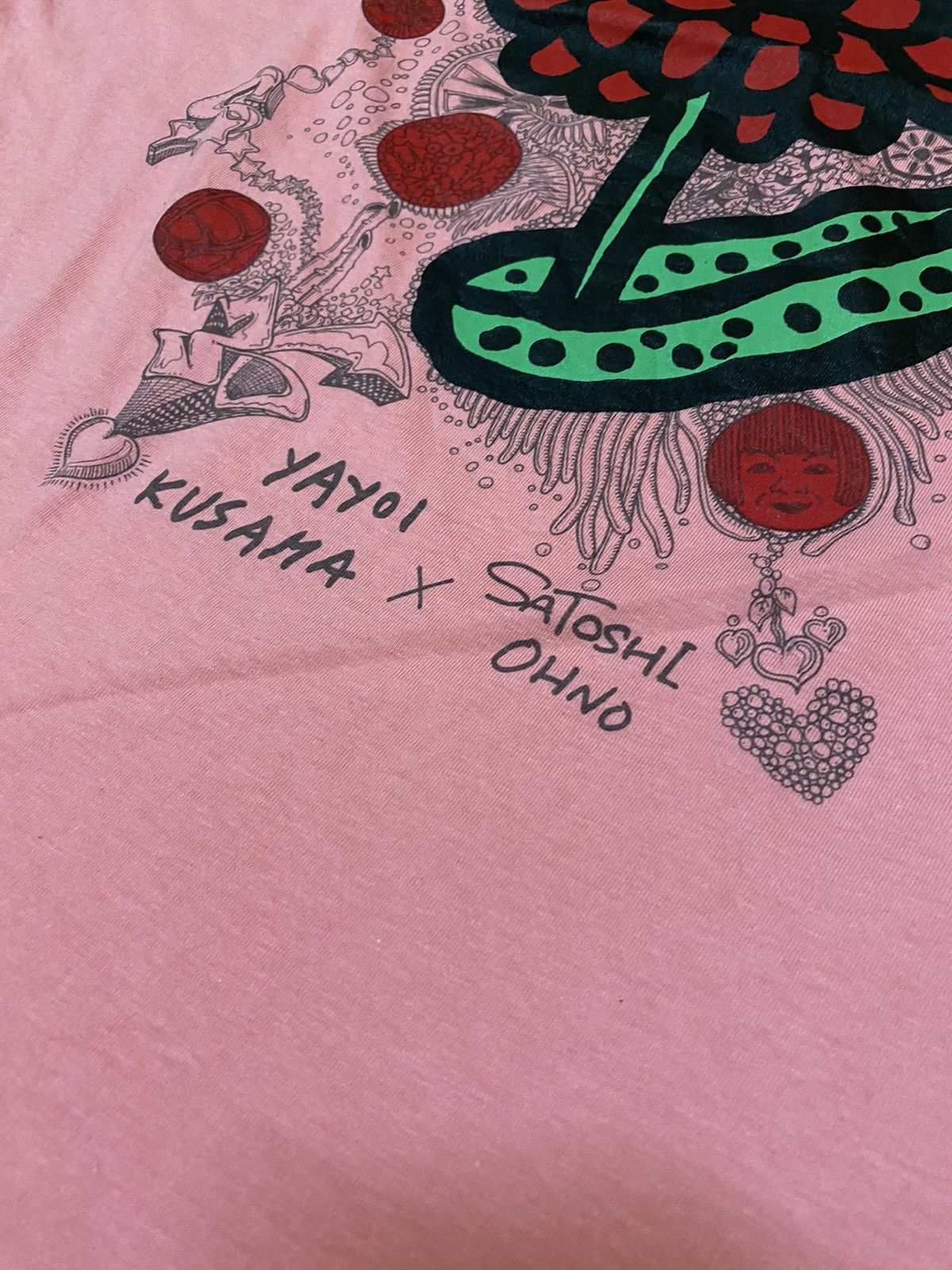 Japanese Brand × Yayoi Kusama 24 hour television yayoi kusama X satoshi ohno floral tee Size S / US 4 / IT 40 - 6 Thumbnail