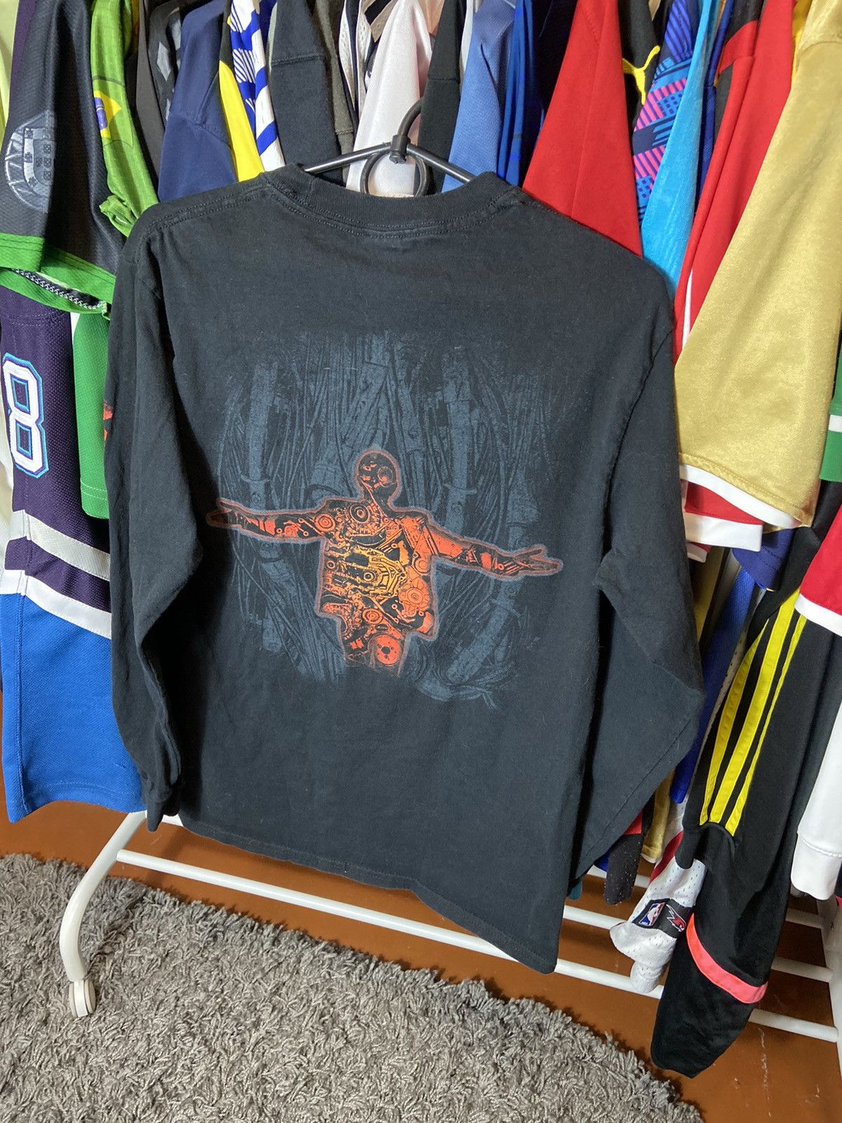 Band Tees × Vintage FEED THE MACHINE TOUR 2018 COTTON LONGSLEEVE BAND SHIRT Size US S / EU 44-46 / 1 - 5 Thumbnail