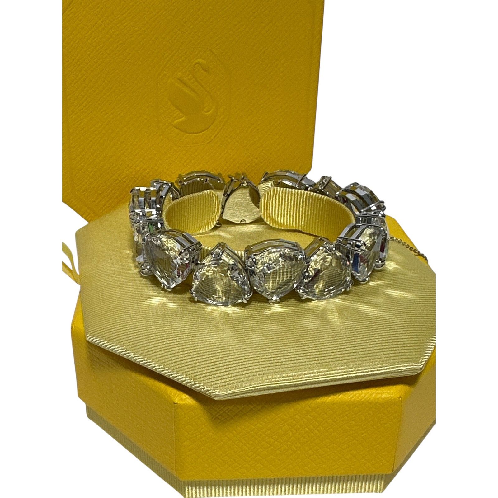 Swarovski Swarovski Millenia bracelet Triangle cut crystals M Size ONE SIZE - 6 Thumbnail