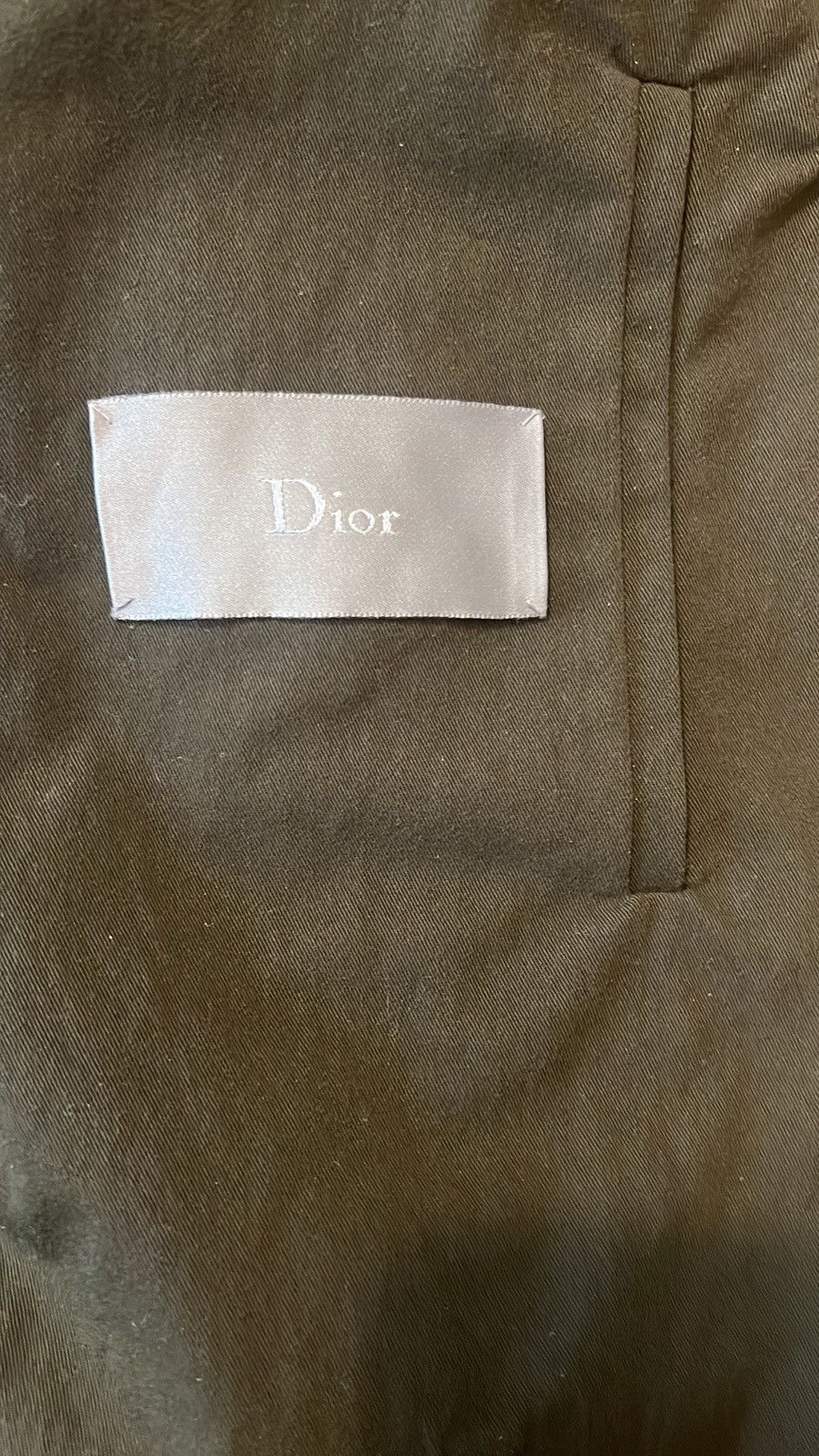 Dior × Hedi Slimane × Kris Van Assche Dior AW12 “A Soldier On My Own” Fishtail Military Parka Size US S / EU 44-46 / 1 - 6 Thumbnail