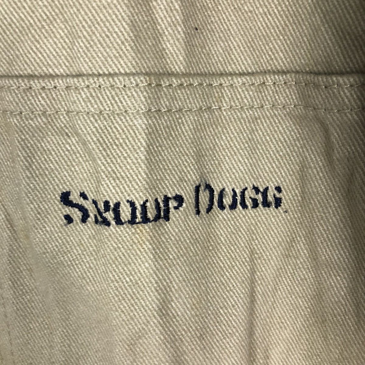 Japanese Brand 🔥Vintage Hickory Chore Jacket Detroit Snoop Dog Big Logo Size US XXL / EU 58 / 5 - 16 Thumbnail
